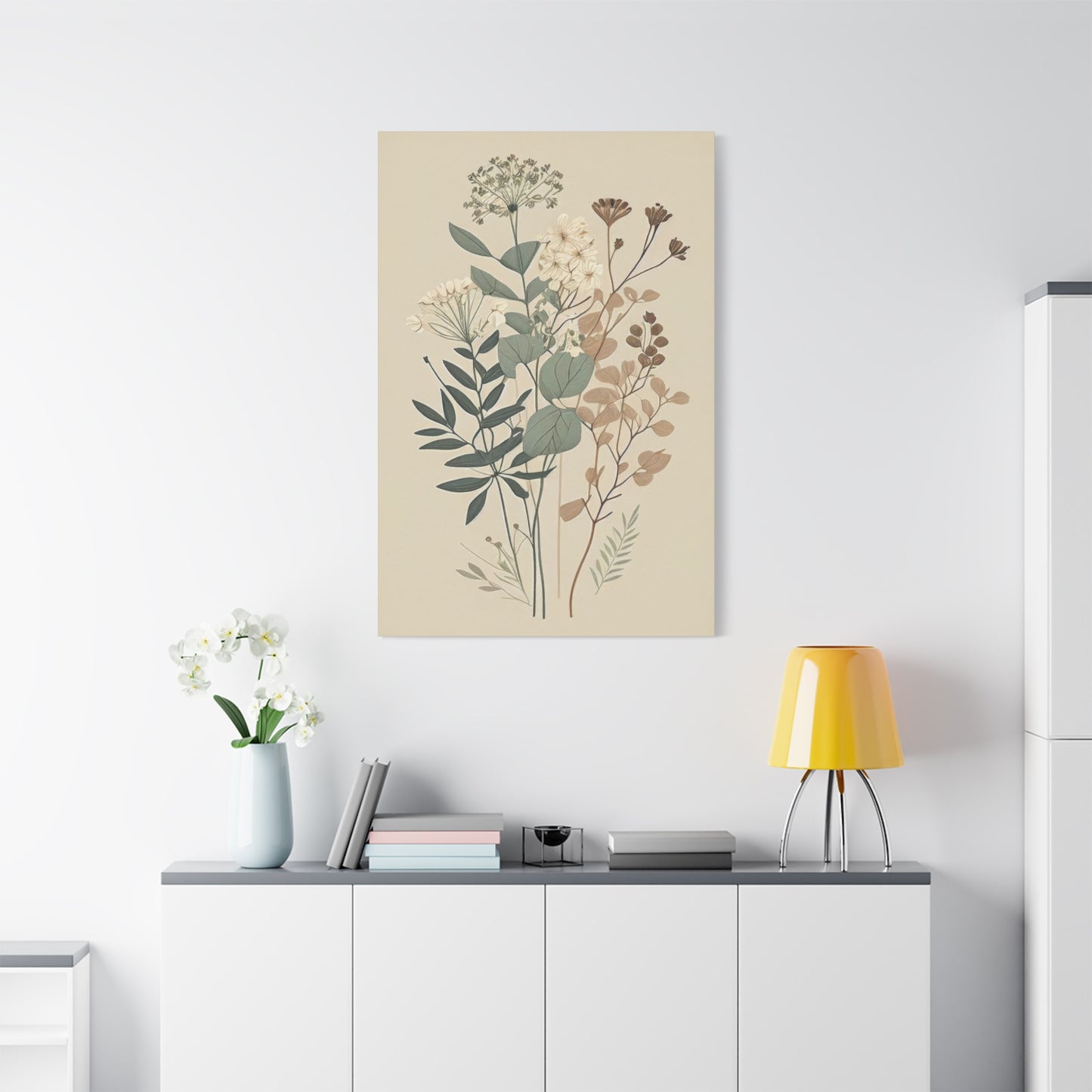 Plant Soft Paint Wall Art & Canvas Prints