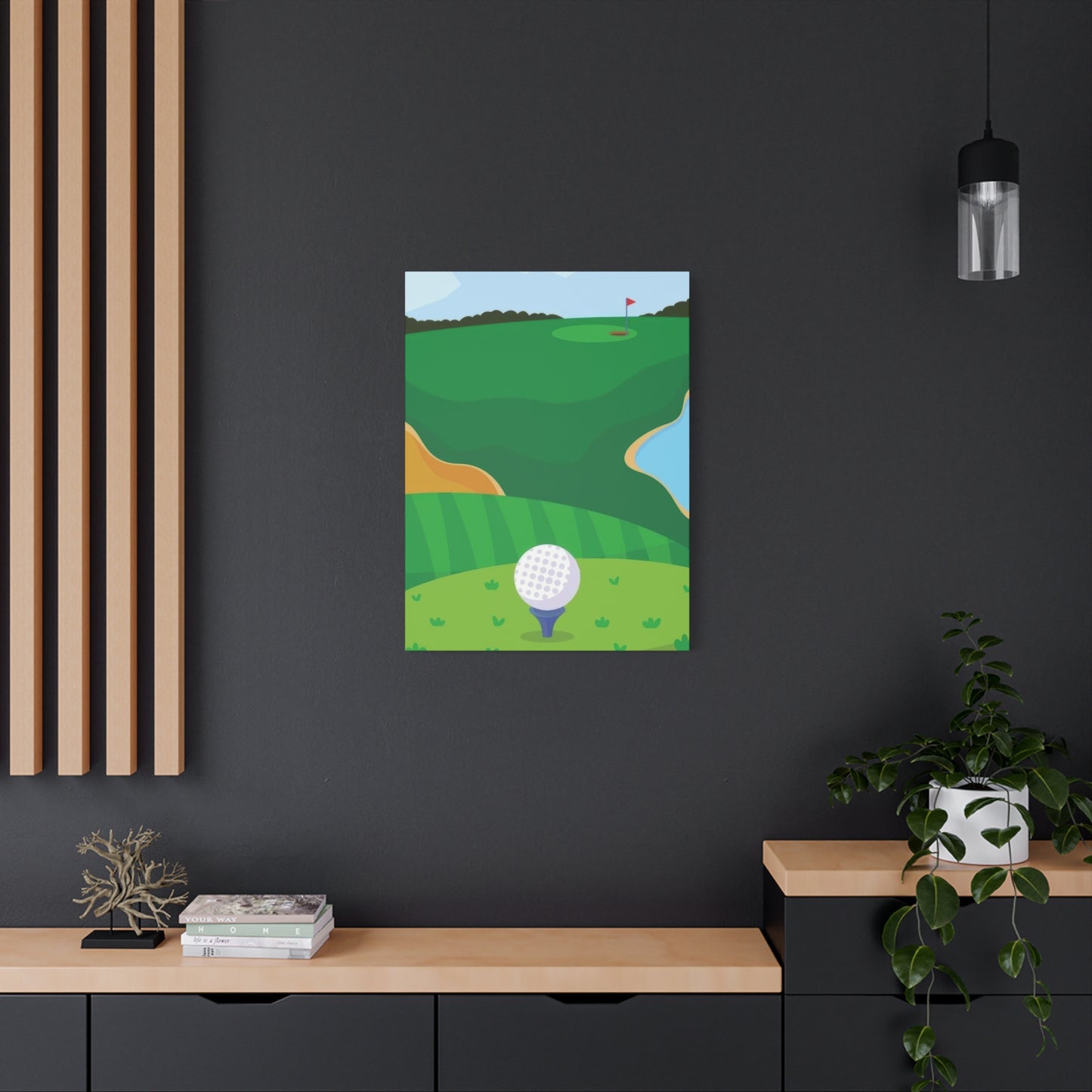Golf Course Ball Wall Art & Canvas Prints
