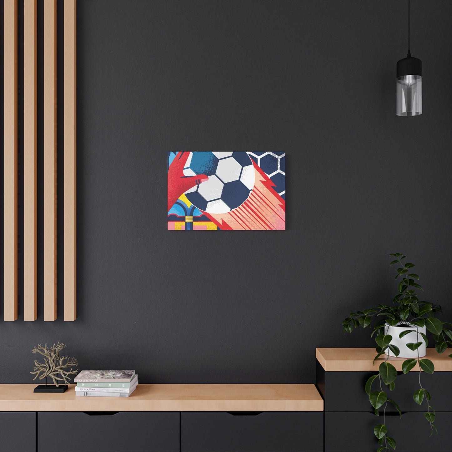 Football Painting Wall Art & Canvas Prints