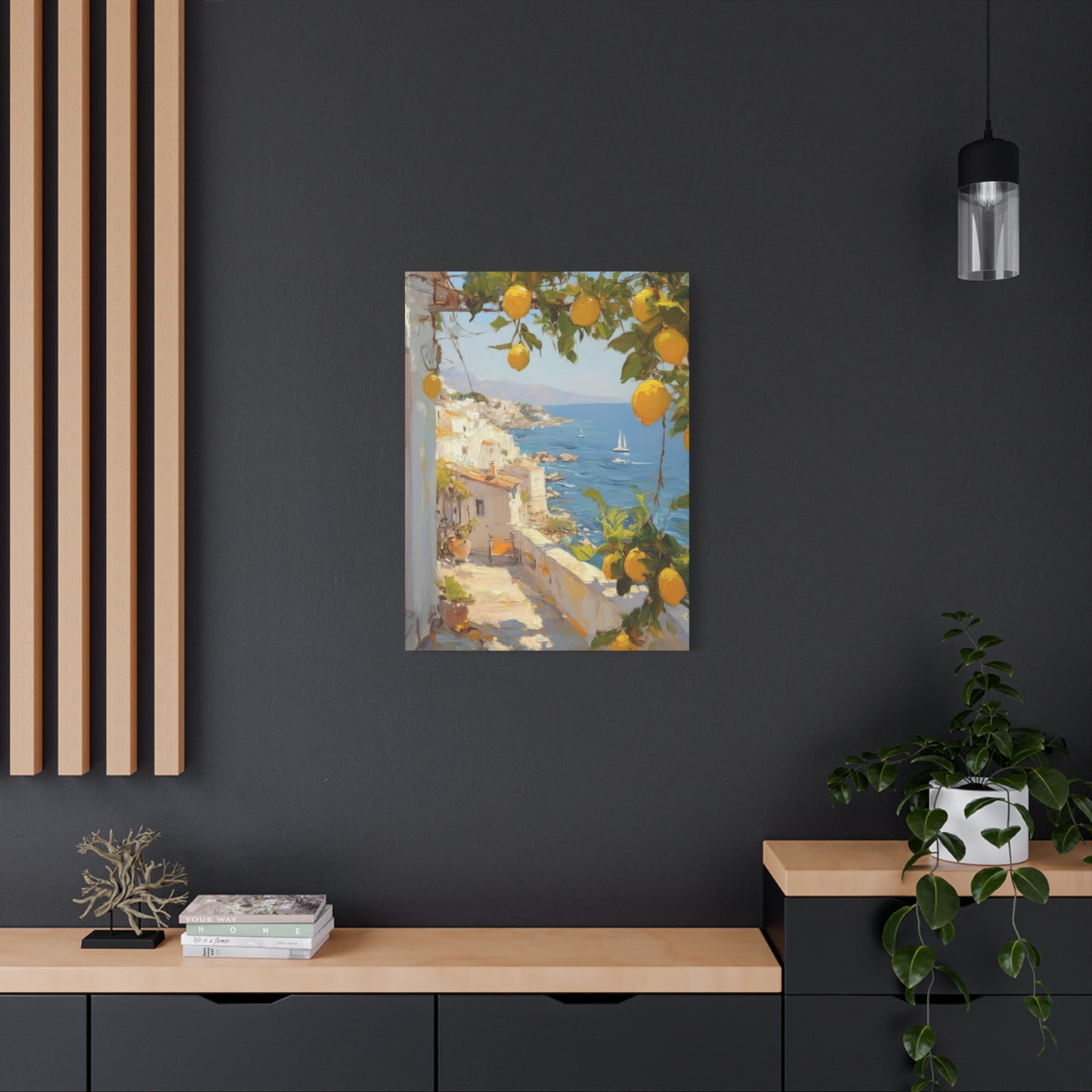 Amalfi Coast View Italy Wall Art & Canvas Prints