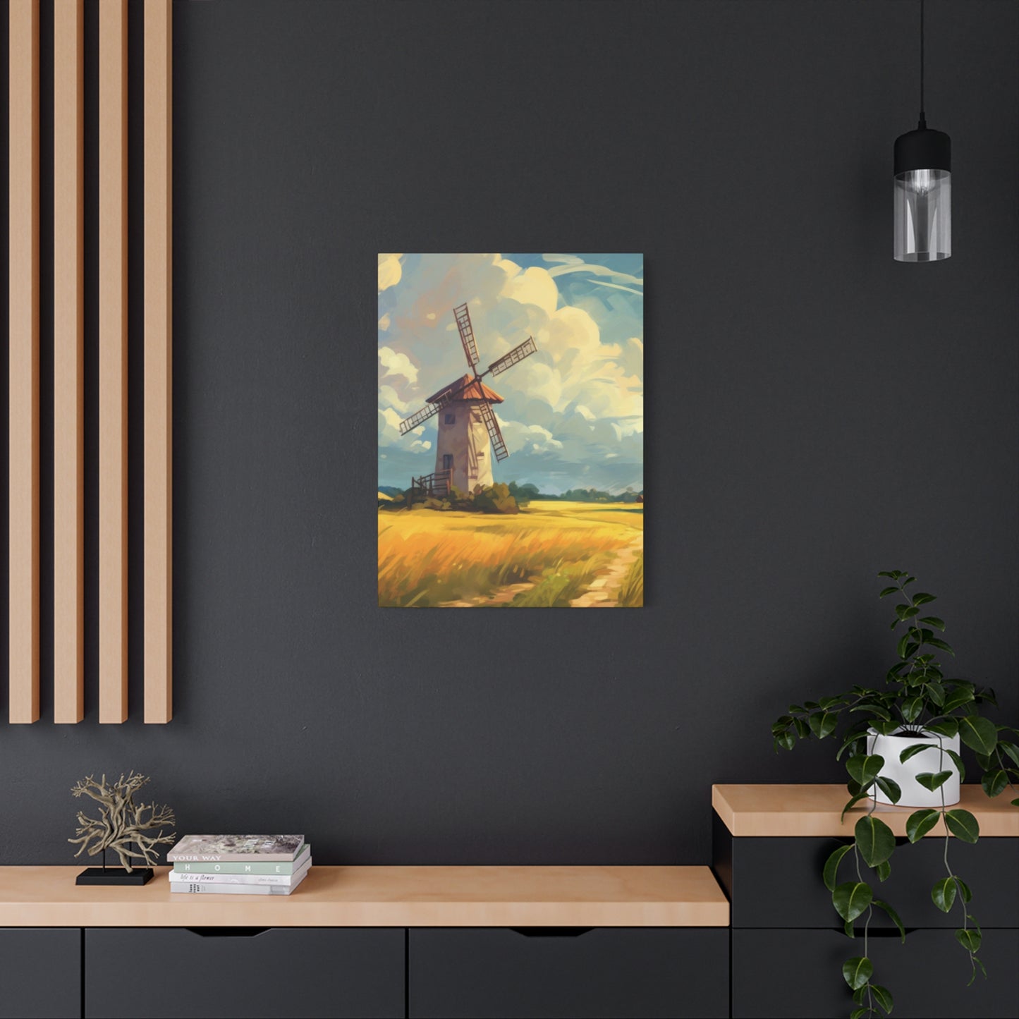 Windmill Countryside Wall Art & Canvas Prints