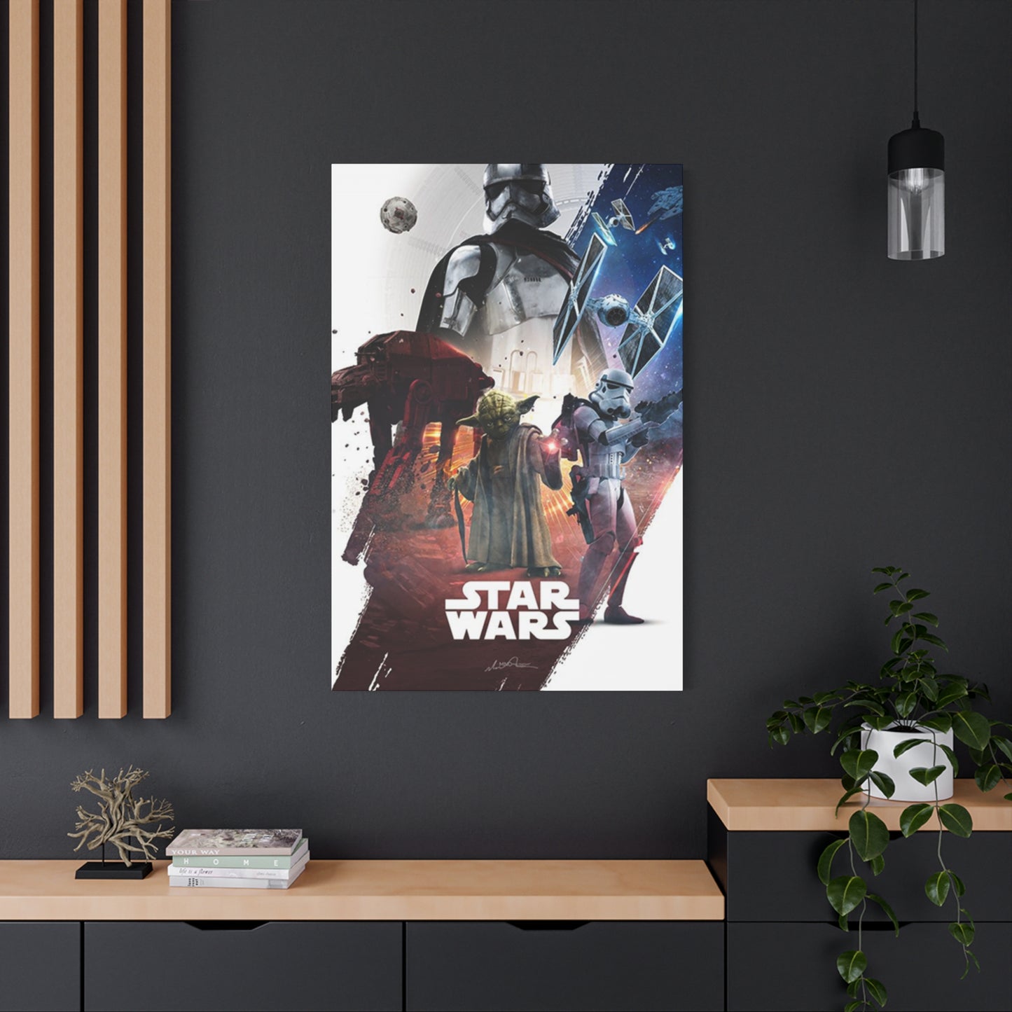 The Star War Poster Wall Art & Canvas Prints