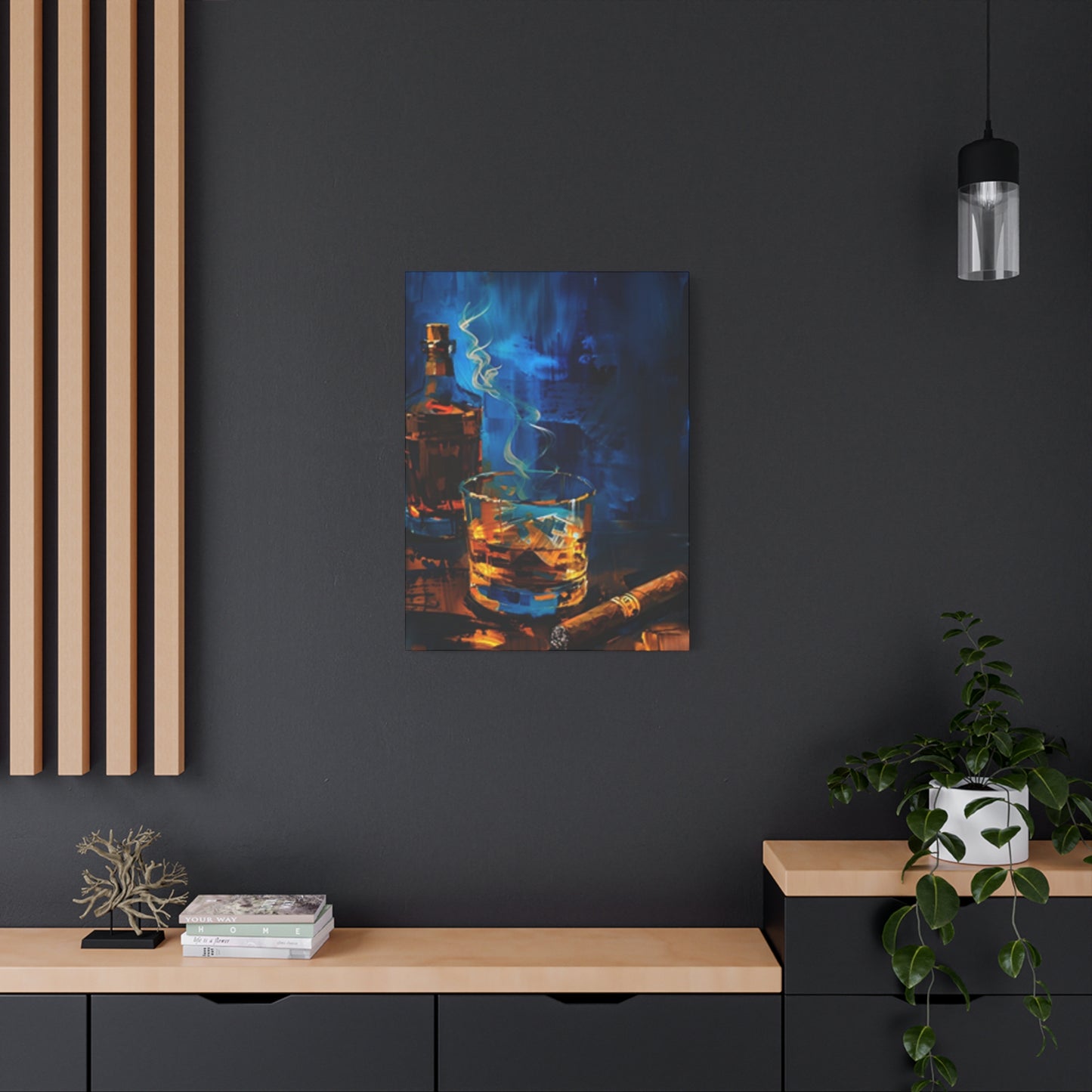 Whiskey And Cigar Wall Art & Canvas Prints