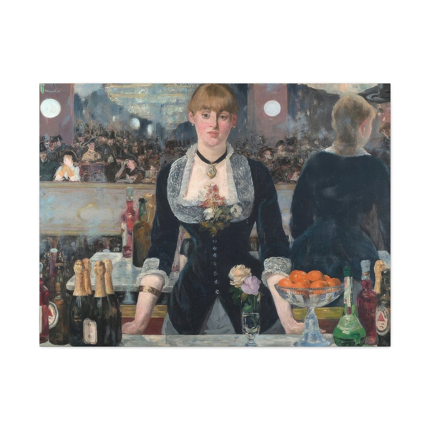 A Bar At The Folies Bergere Edouard Manet Impression Wall Art & Canvas Prints