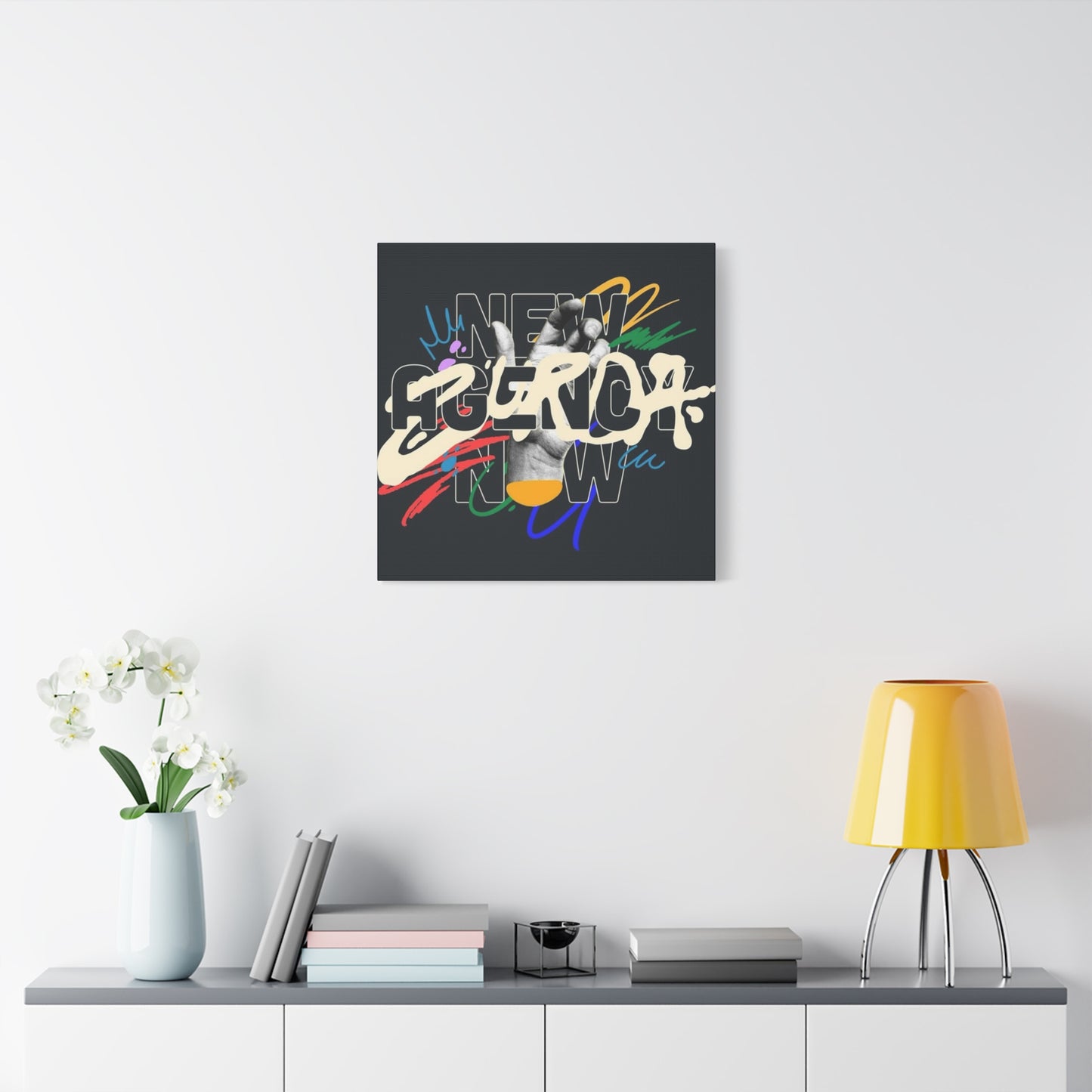 New Agency Now Poster Wall Art & Canvas Prints