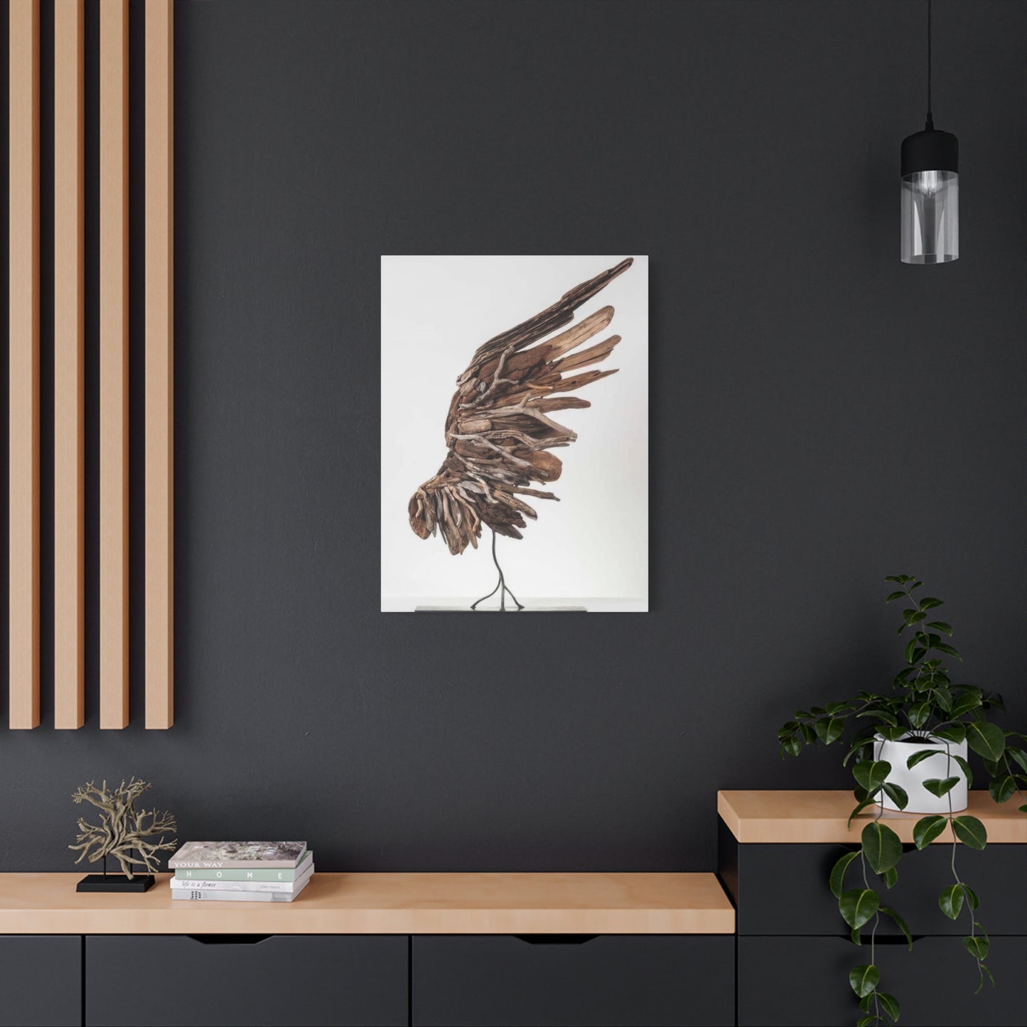 Driftwood Wing Wall Art & Canvas Prints