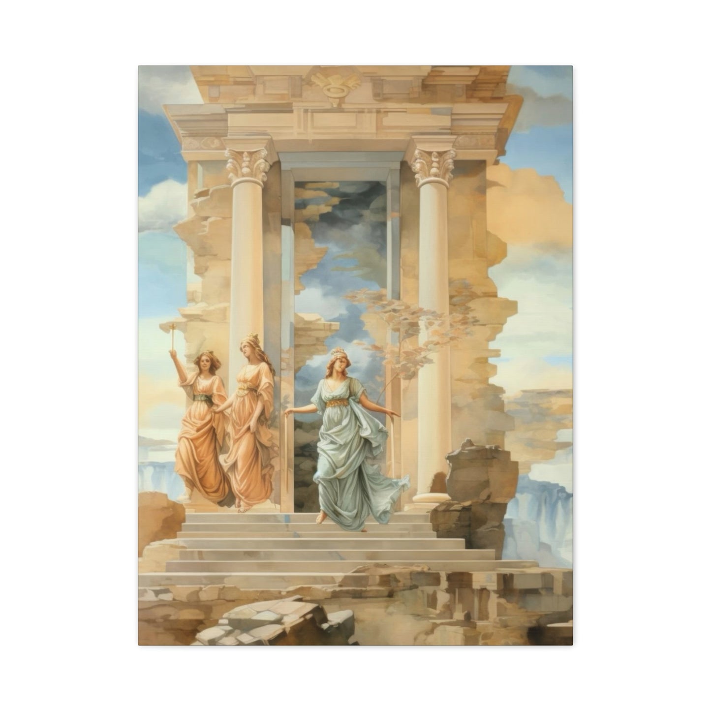 Ancient Greece Earthy Opulence Wall Art & Canvas Prints