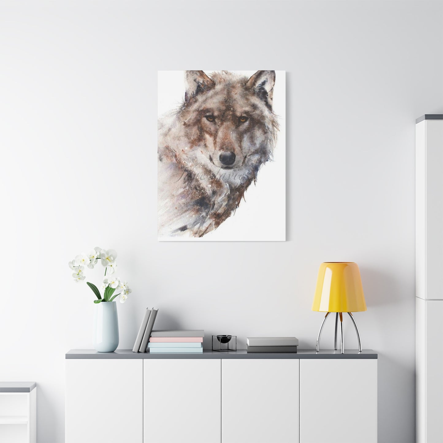 Wolf Painting Wall Art & Canvas Prints