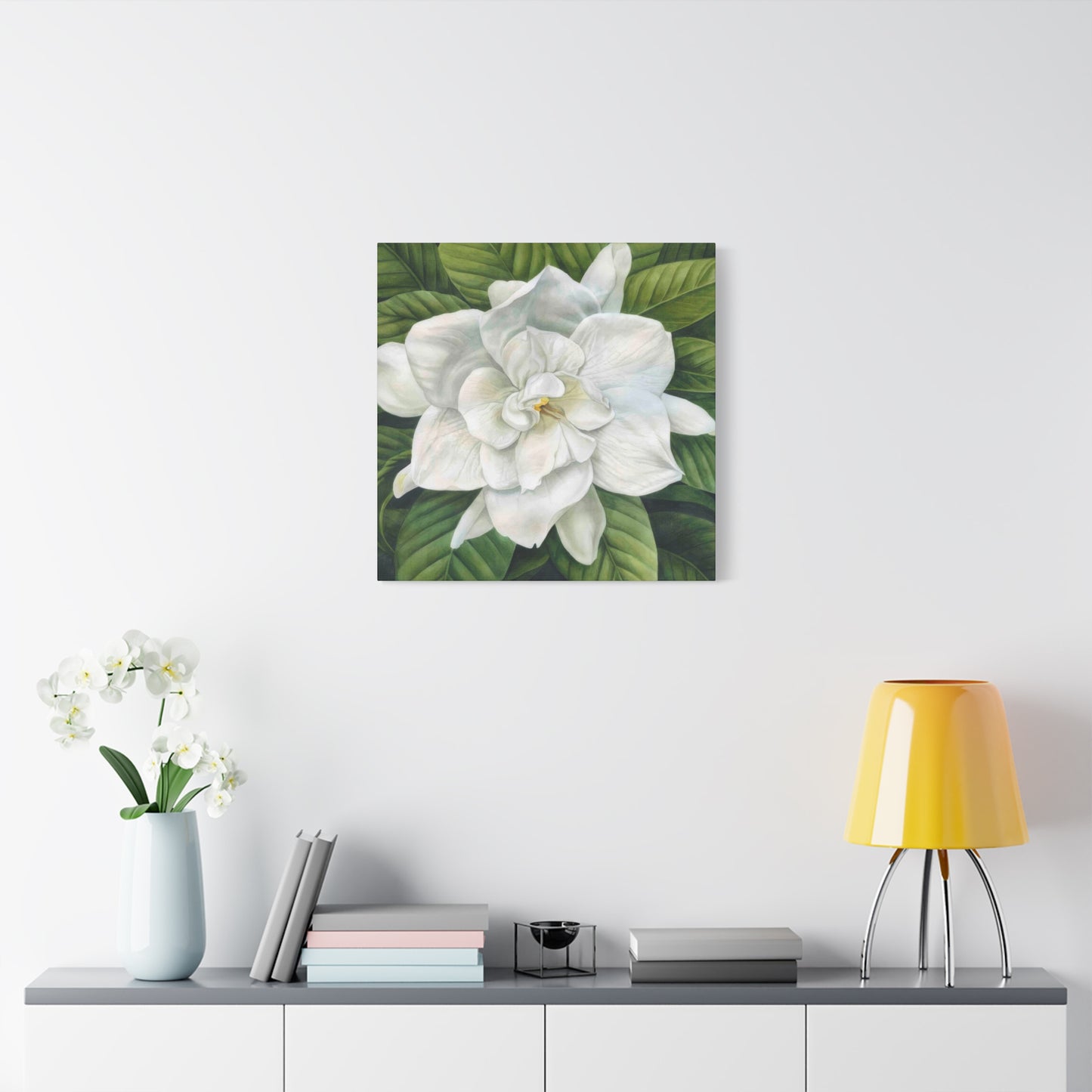 Grace Popp White Flower Head Wall Art & Canvas Prints