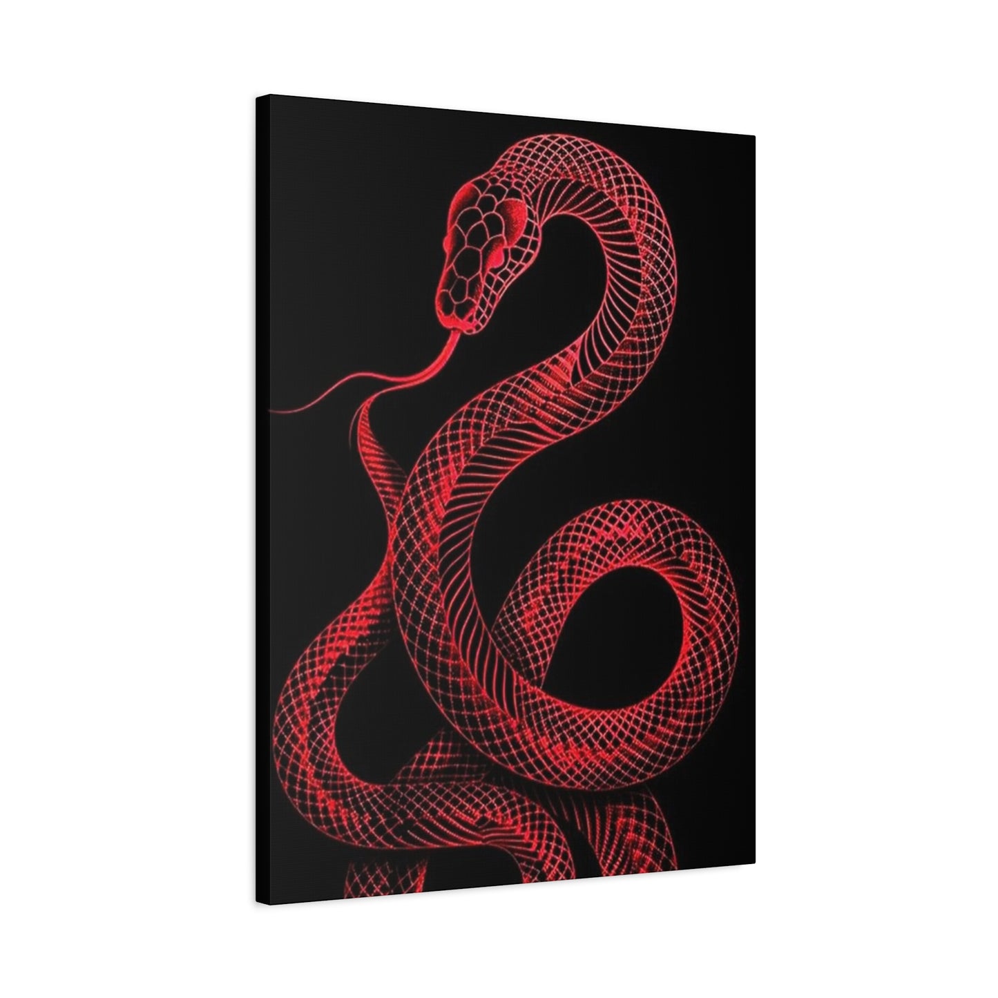 The Red Snake Poster Wall Art & Canvas Prints