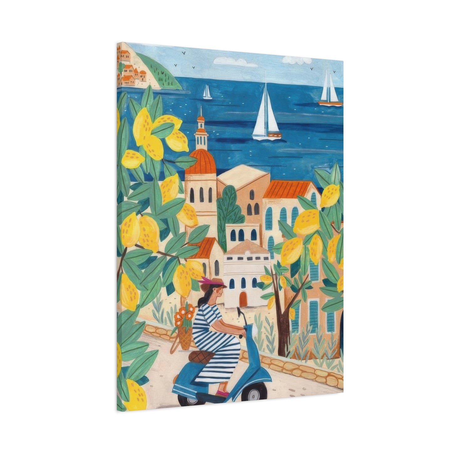 Amalfi Coast Travel Caroline Italy Wall Art & Canvas Prints