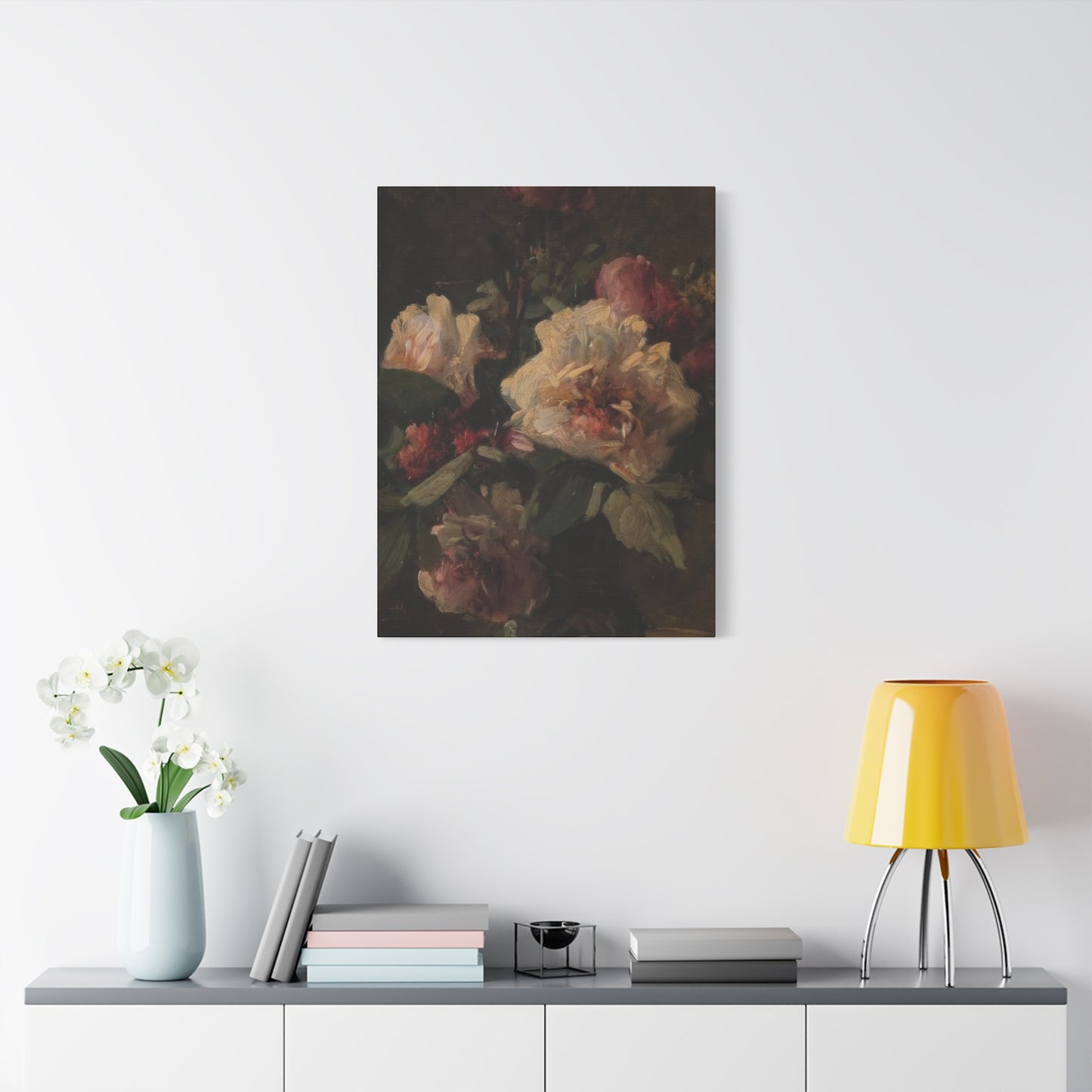 Flower Vase Dark Academia Wall Art & Canvas Prints