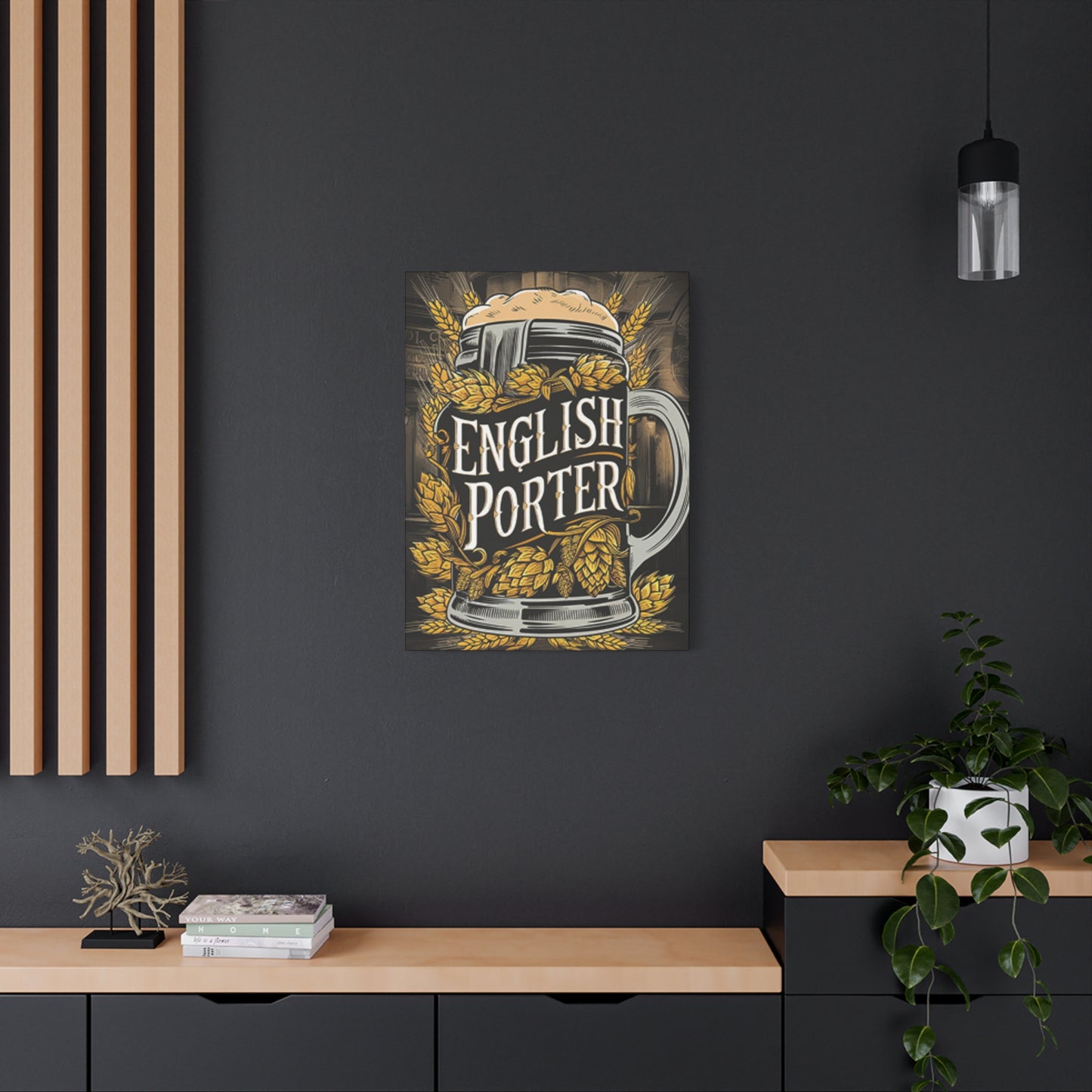 English Porter Whiskey Wall Art & Canvas Prints