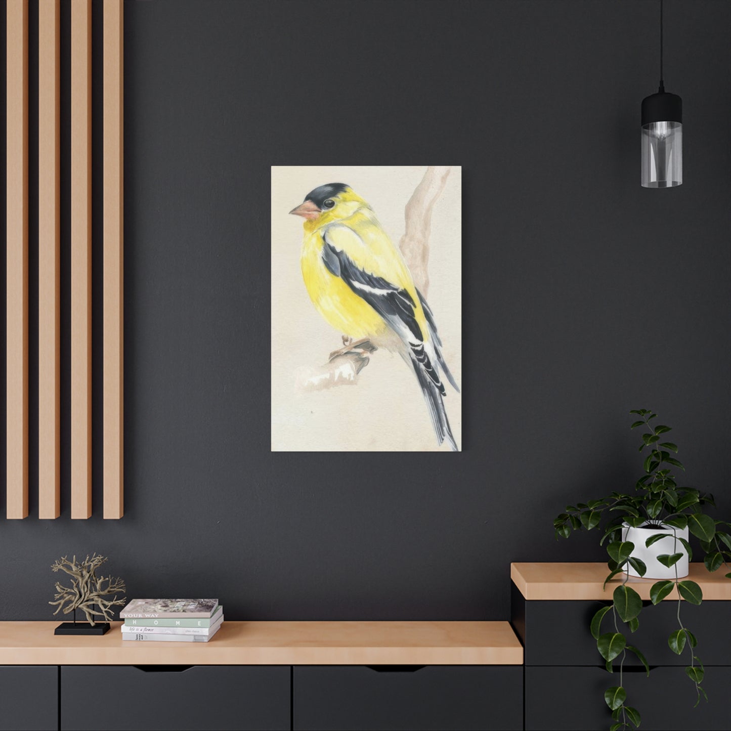 Jennifer Paxton Parker Little Bird On Branch 2 Wall Art & Canvas Prints