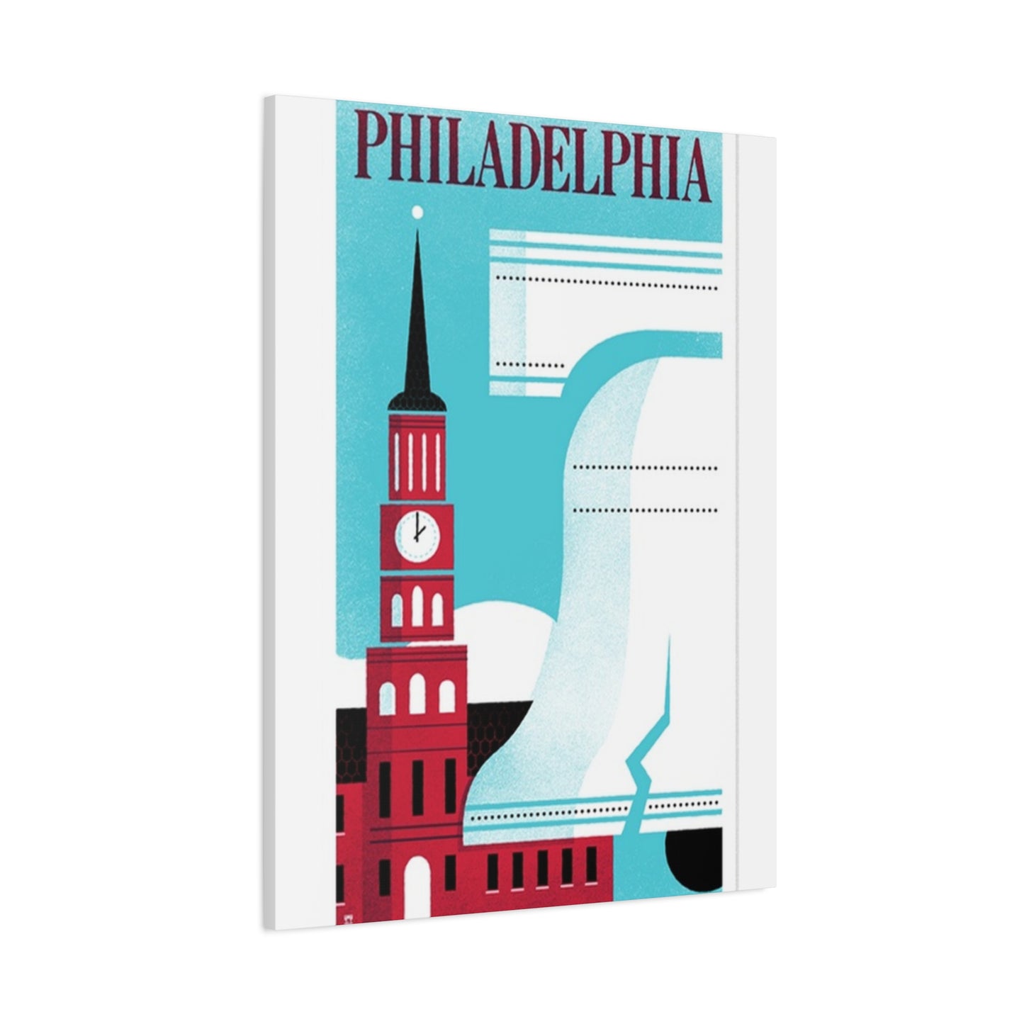 Breathless City Philadelphia Poster Wall Art & Canvas Prints