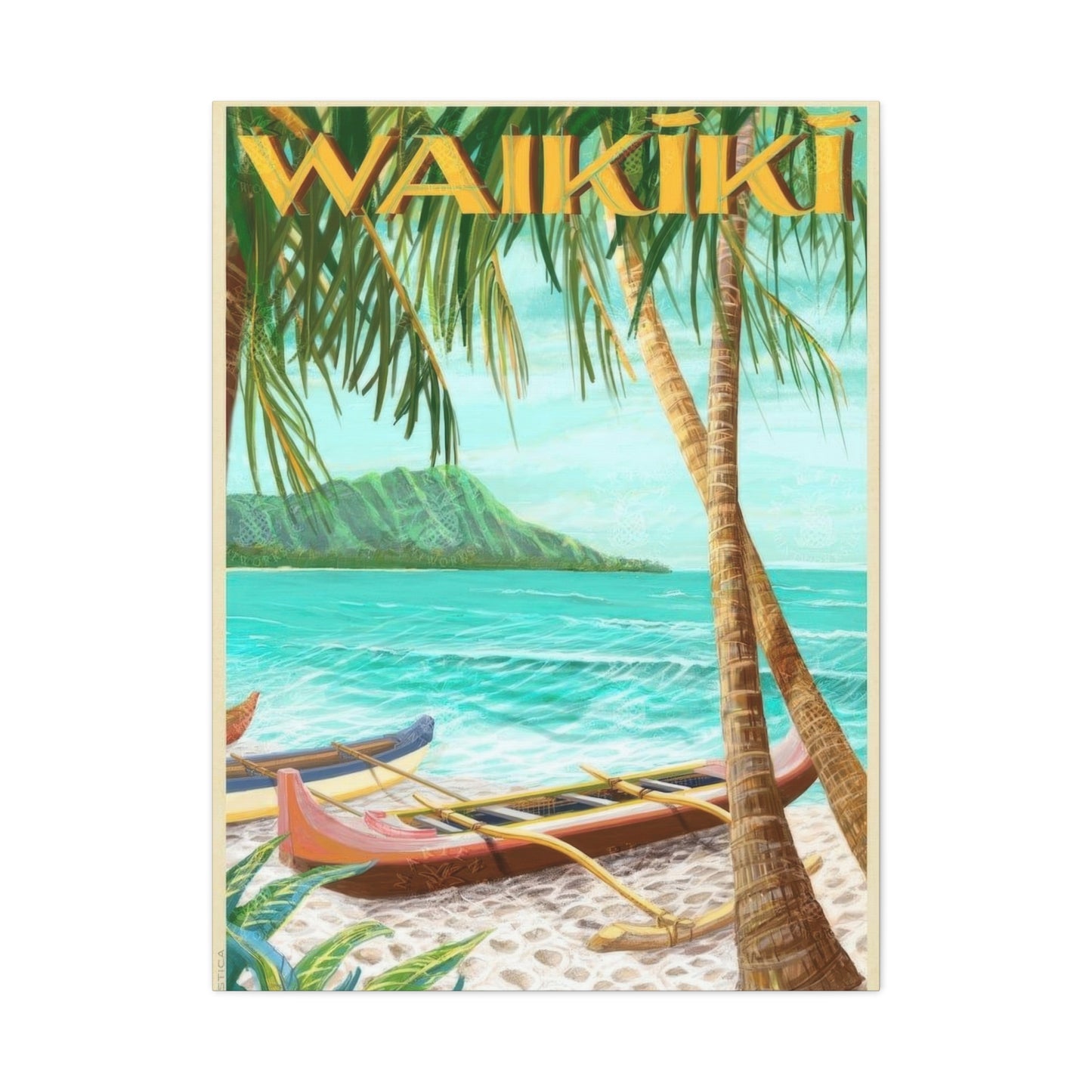 Waikiki Hawaii Wall Art & Canvas Prints