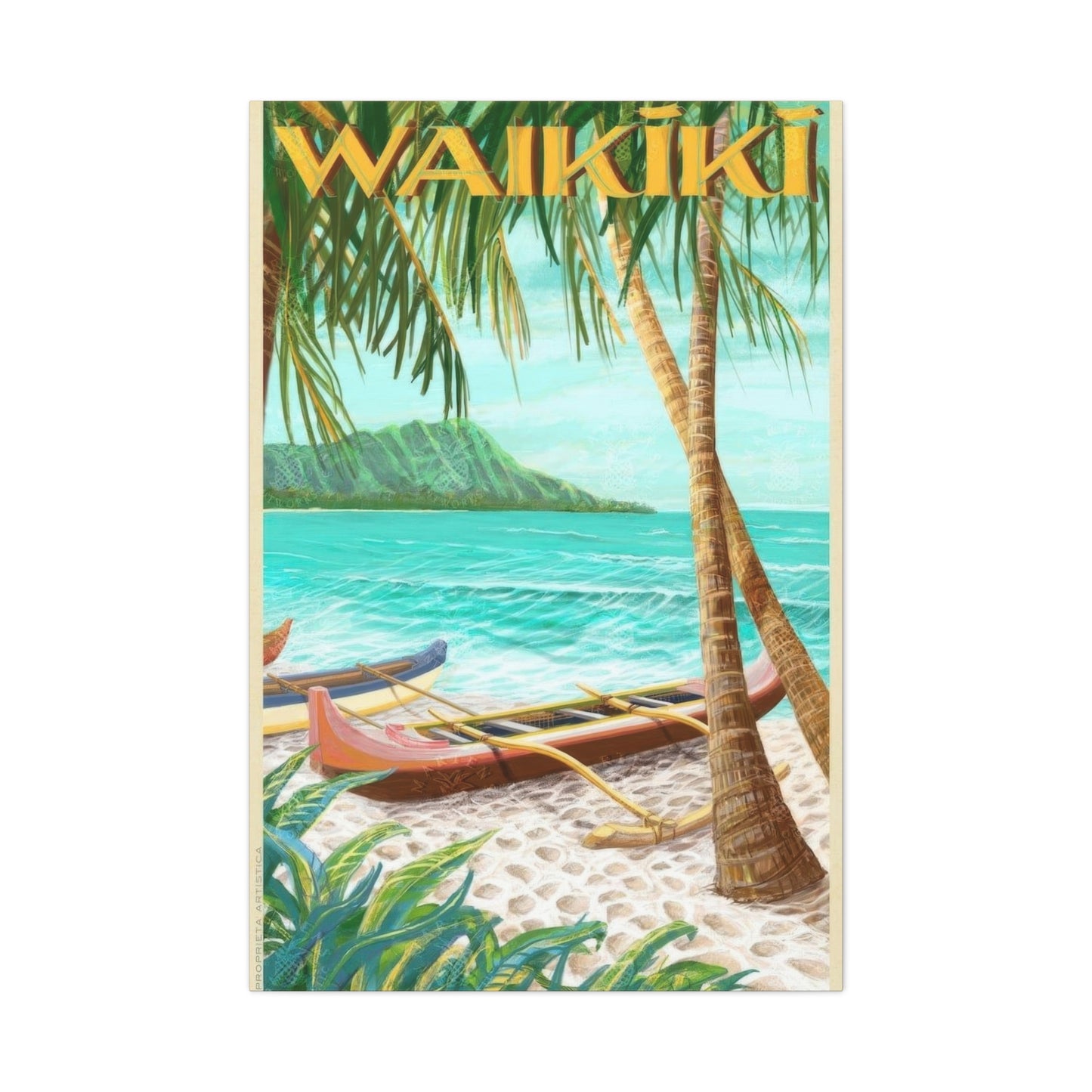 Waikiki Hawaii Wall Art & Canvas Prints