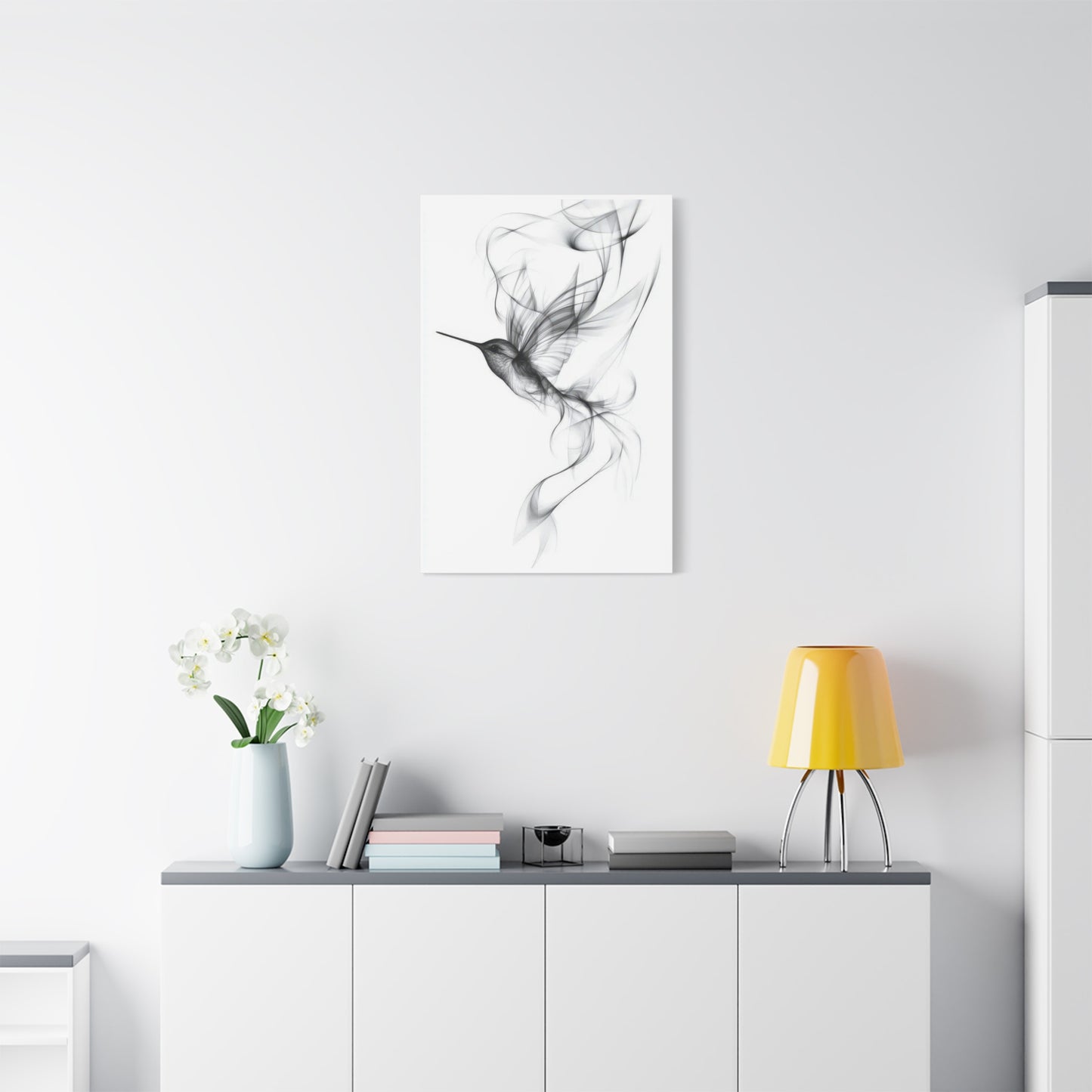 Bird Grey Wall Art & Canvas Prints