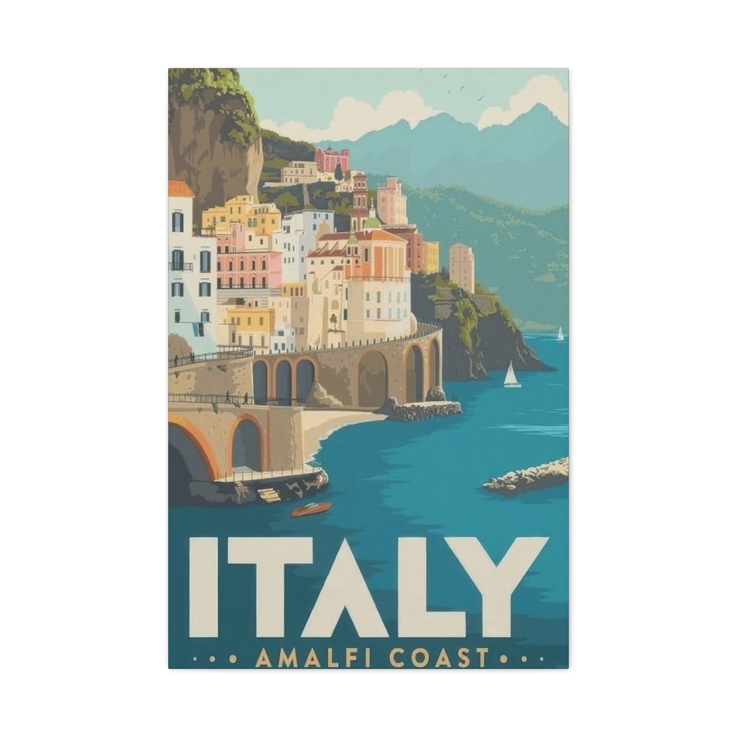 Amalfi Coast Italy Wall Art & Canvas Prints
