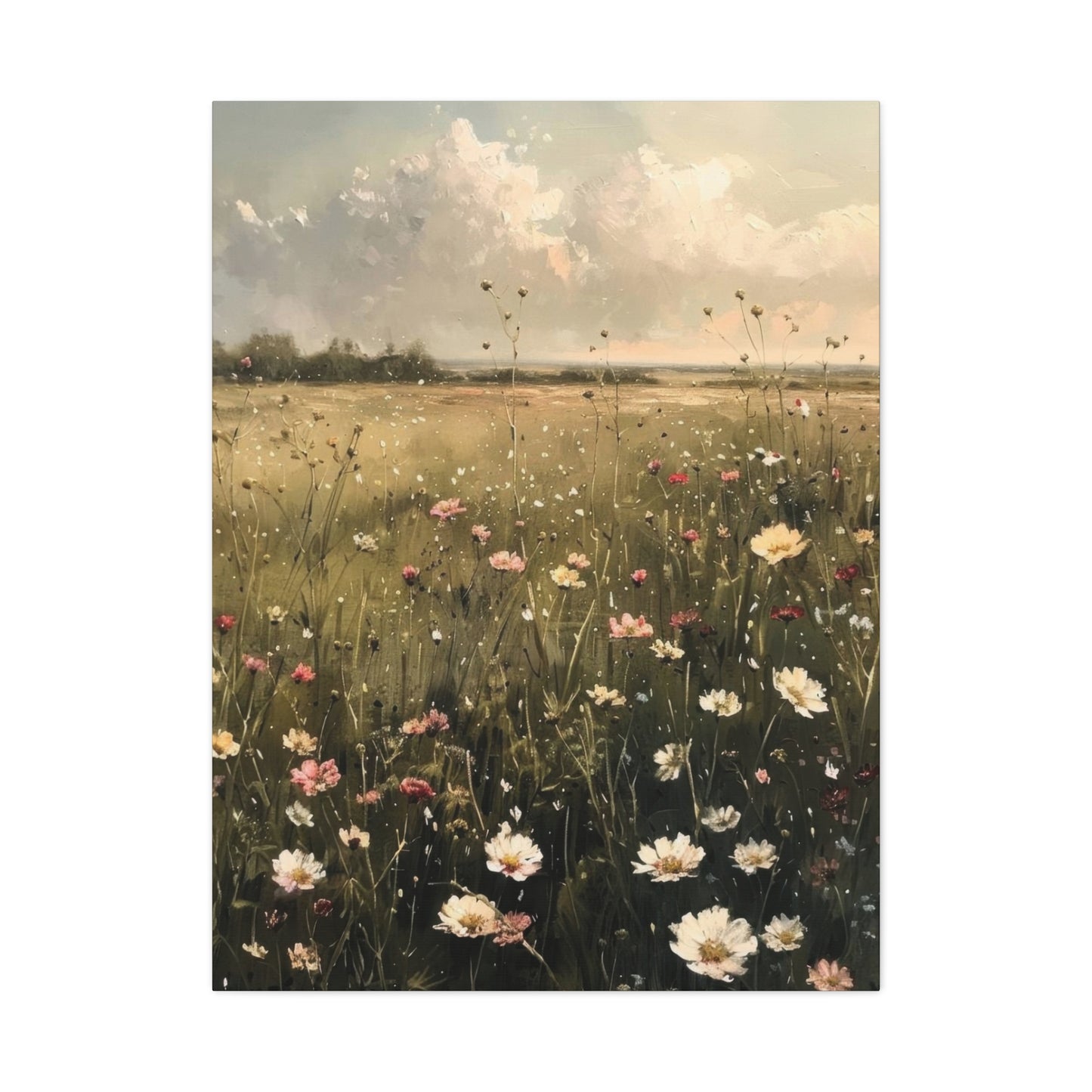 Wildflower Field Countryside Wall Art & Canvas Prints
