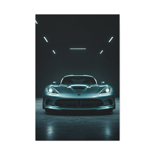 Dodge Viper Showroom Centerpiece Wall Art & Canvas Prints