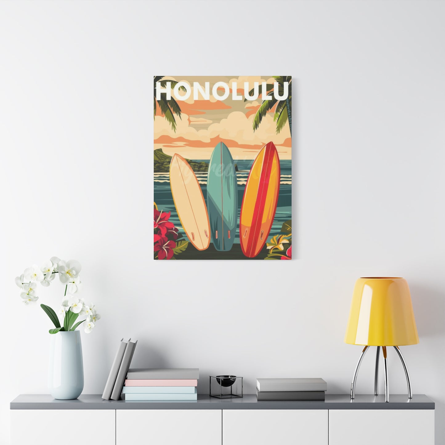 Honolulu Hawaii Wall Art & Canvas Prints