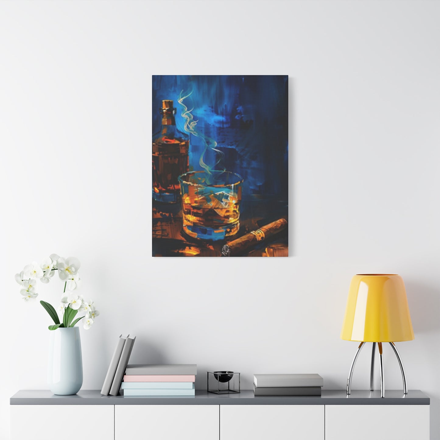 Whiskey And Cigar Wall Art & Canvas Prints