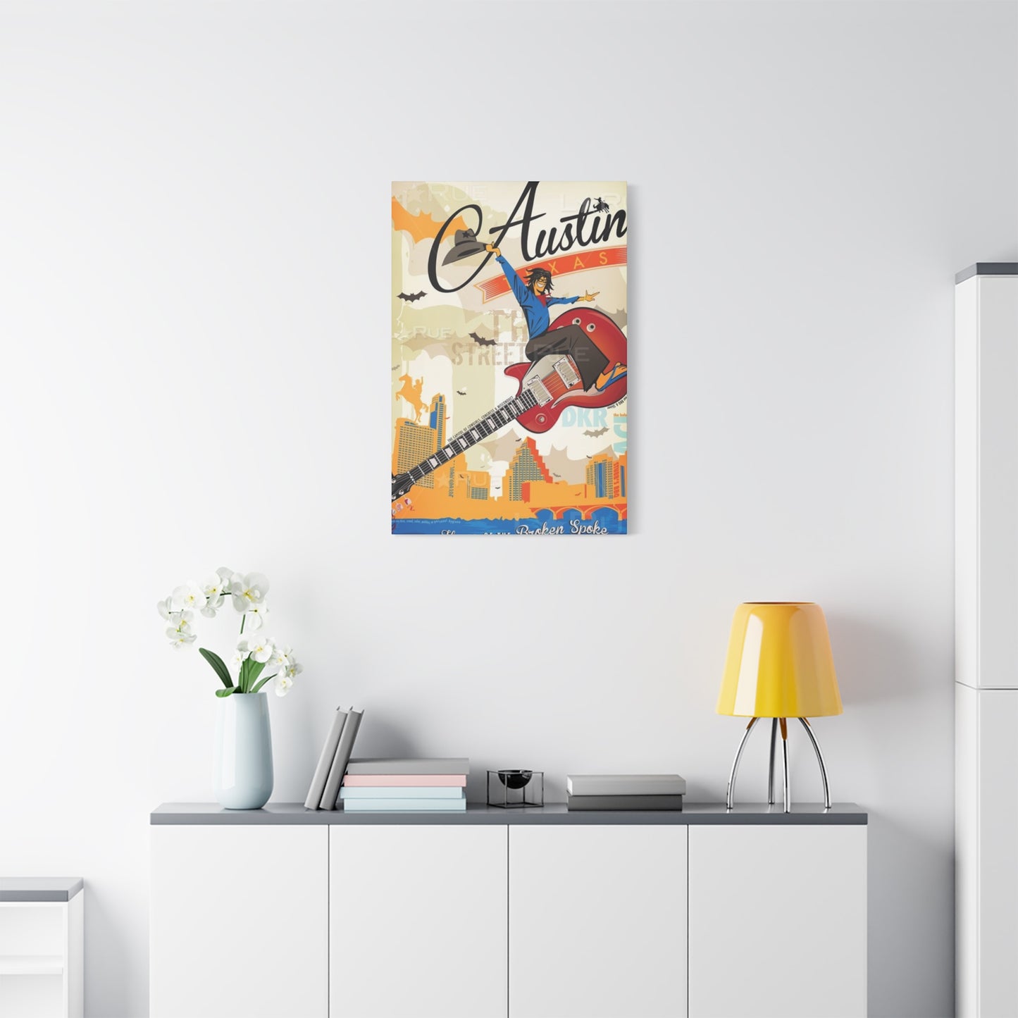 Austin Texas Poster Wall Art & Canvas Prints