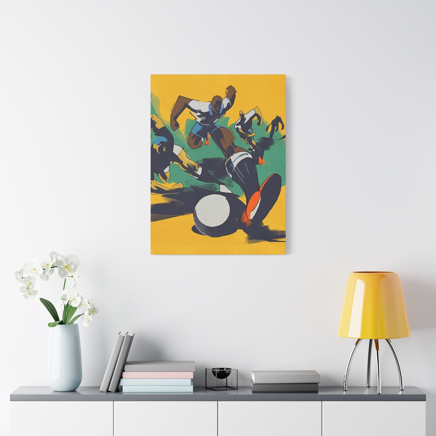 Soccer Animation Wall Art & Canvas Prints