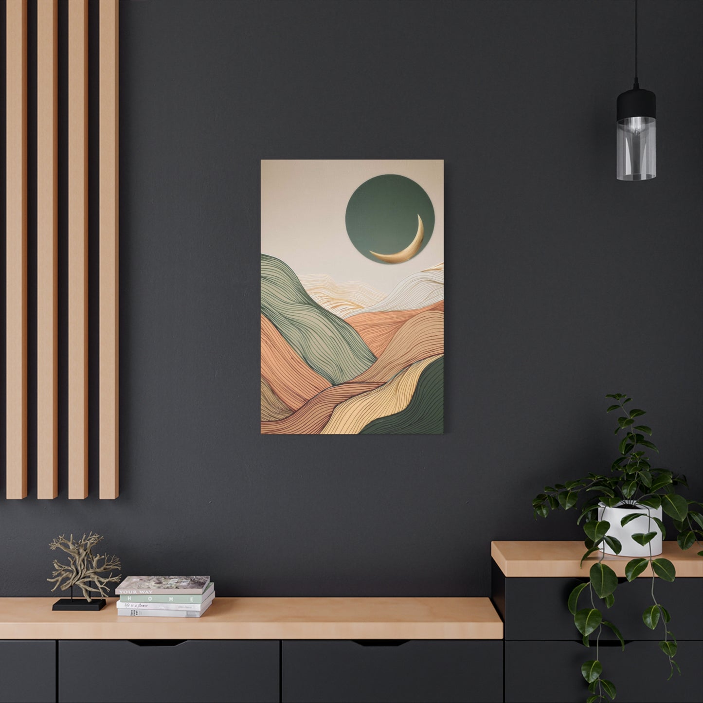 Abstract Landscape Earth Tones Wall Art & Canvas Prints