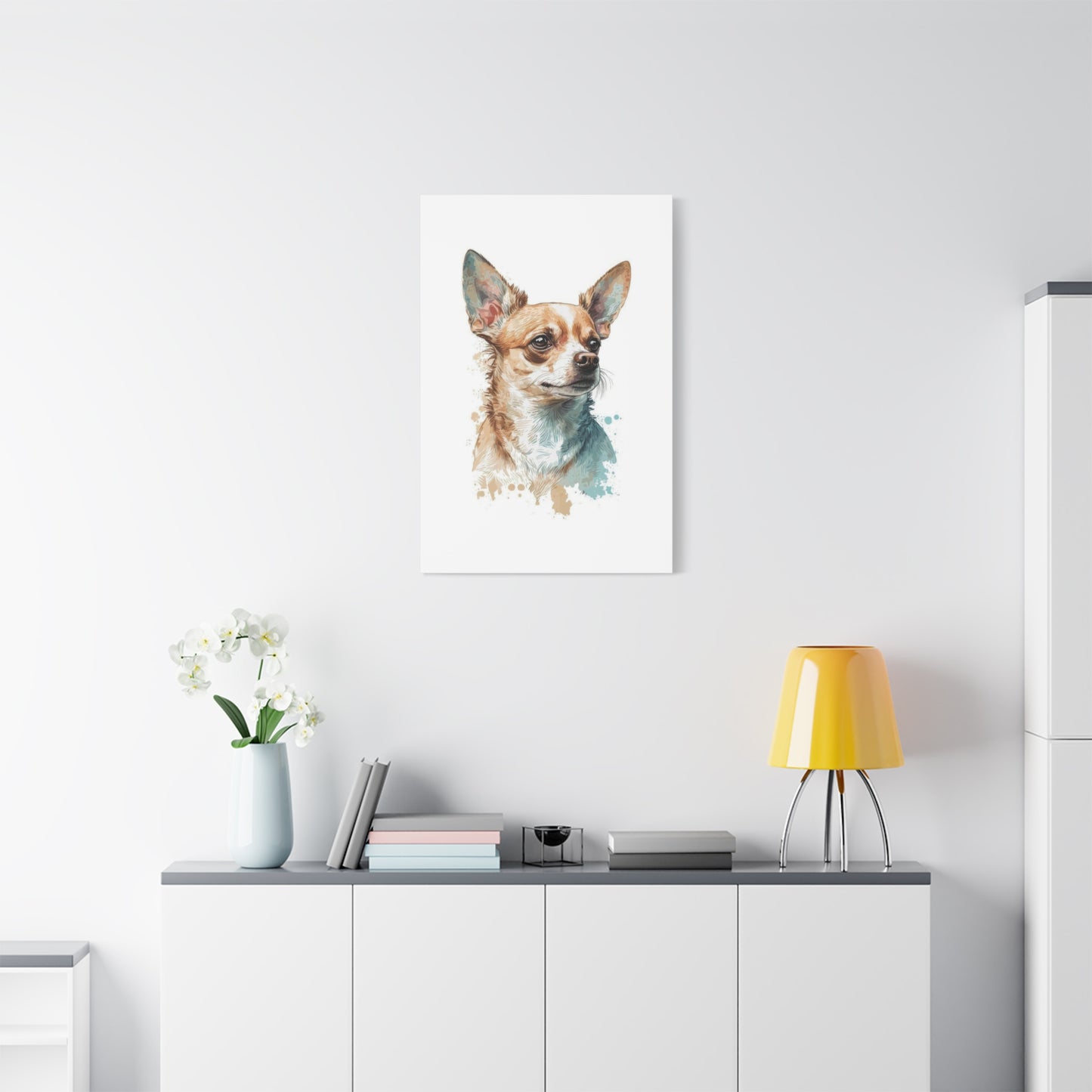 Chihuahua Portrait Dog Wall Art & Canvas Prints