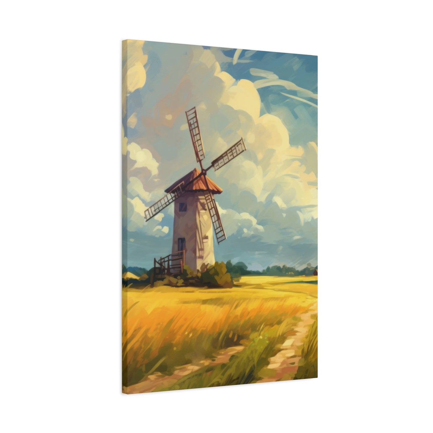 Windmill Countryside Wall Art & Canvas Prints