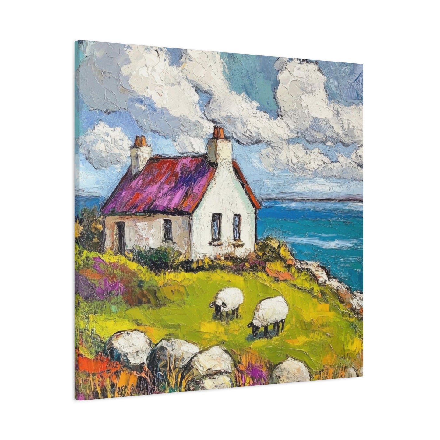 Irish Cottage Ireland Wall Art & Canvas Prints