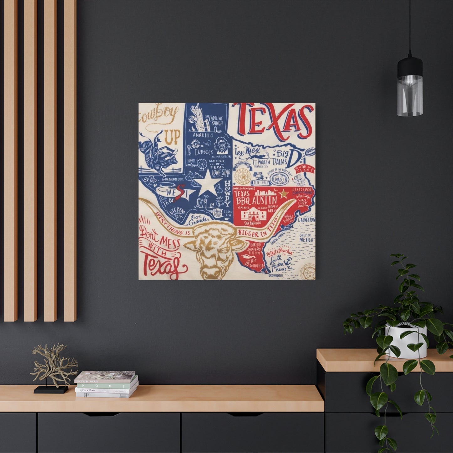 Texas Poster Wall Art & Canvas Prints