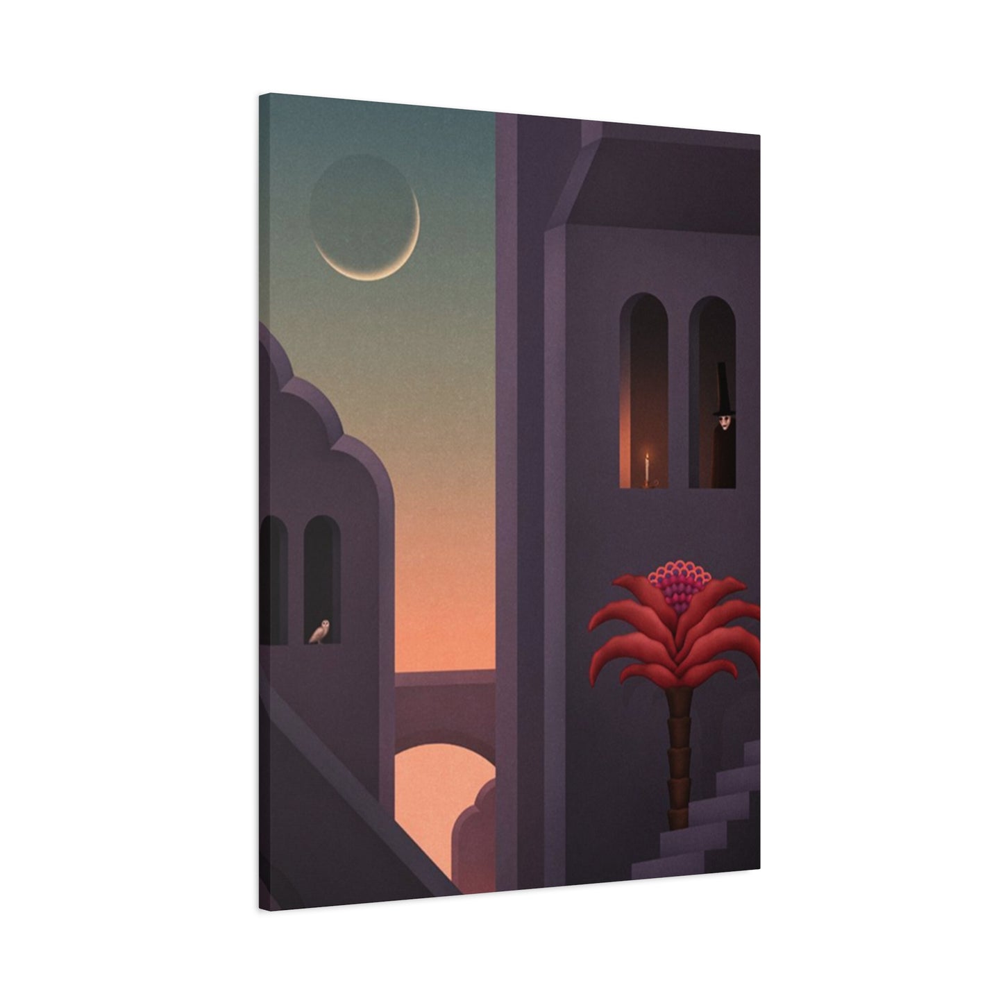 Resort In Dawn Wall Art & Canvas Prints