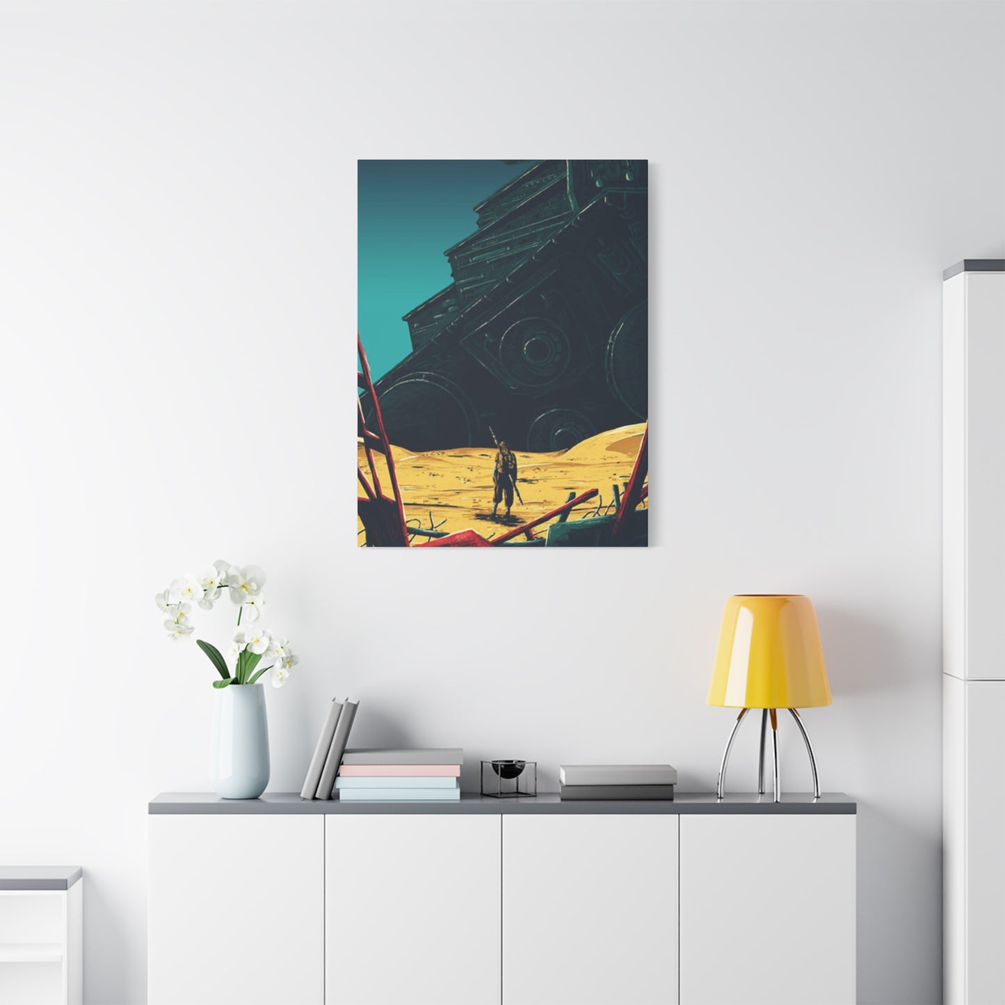 Star Wars The Force Awaken Poster Wall Art & Canvas Prints