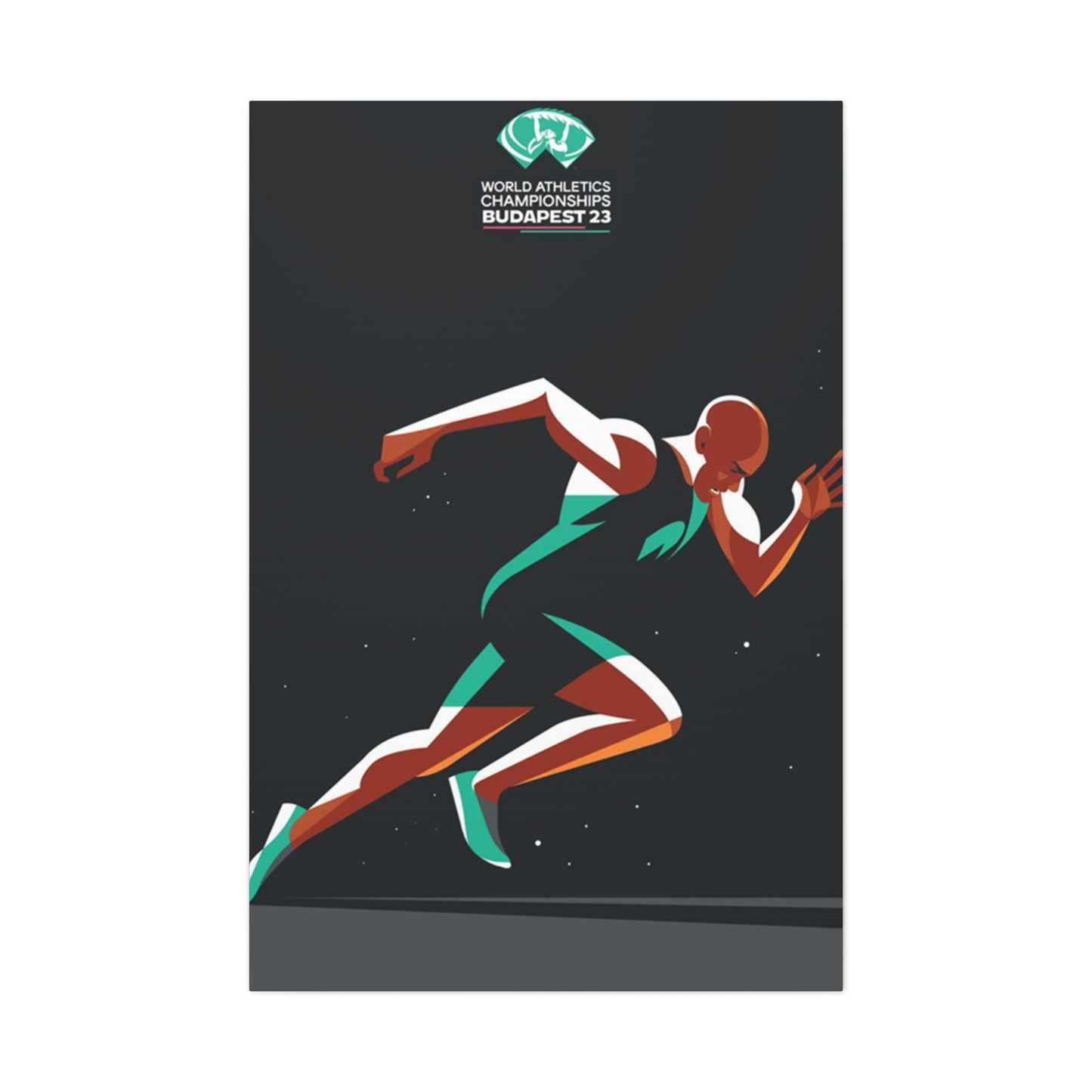 World Athletics Championship Poster Wall Art & Canvas Prints