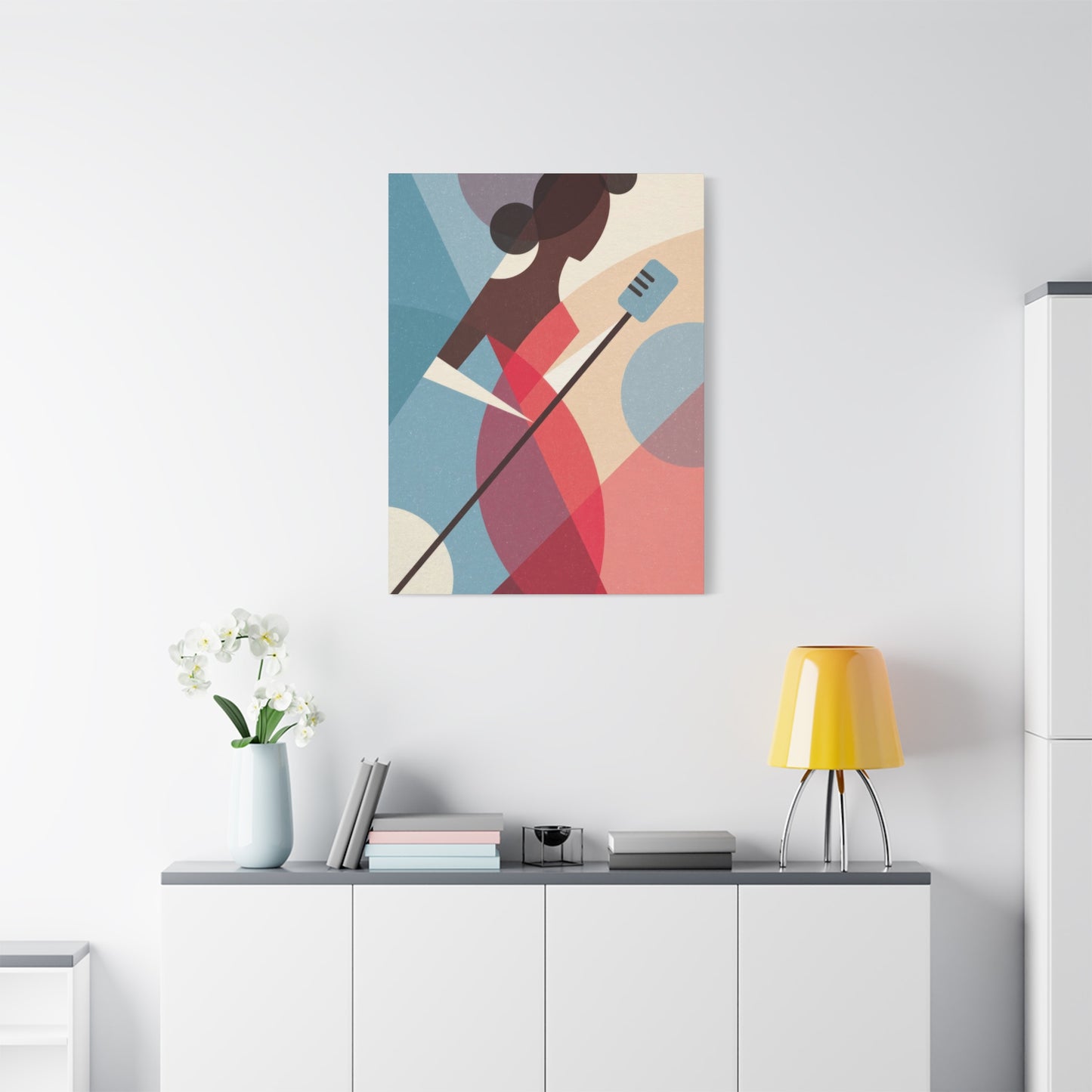 Women Singing Cubism Wall Art & Canvas Prints