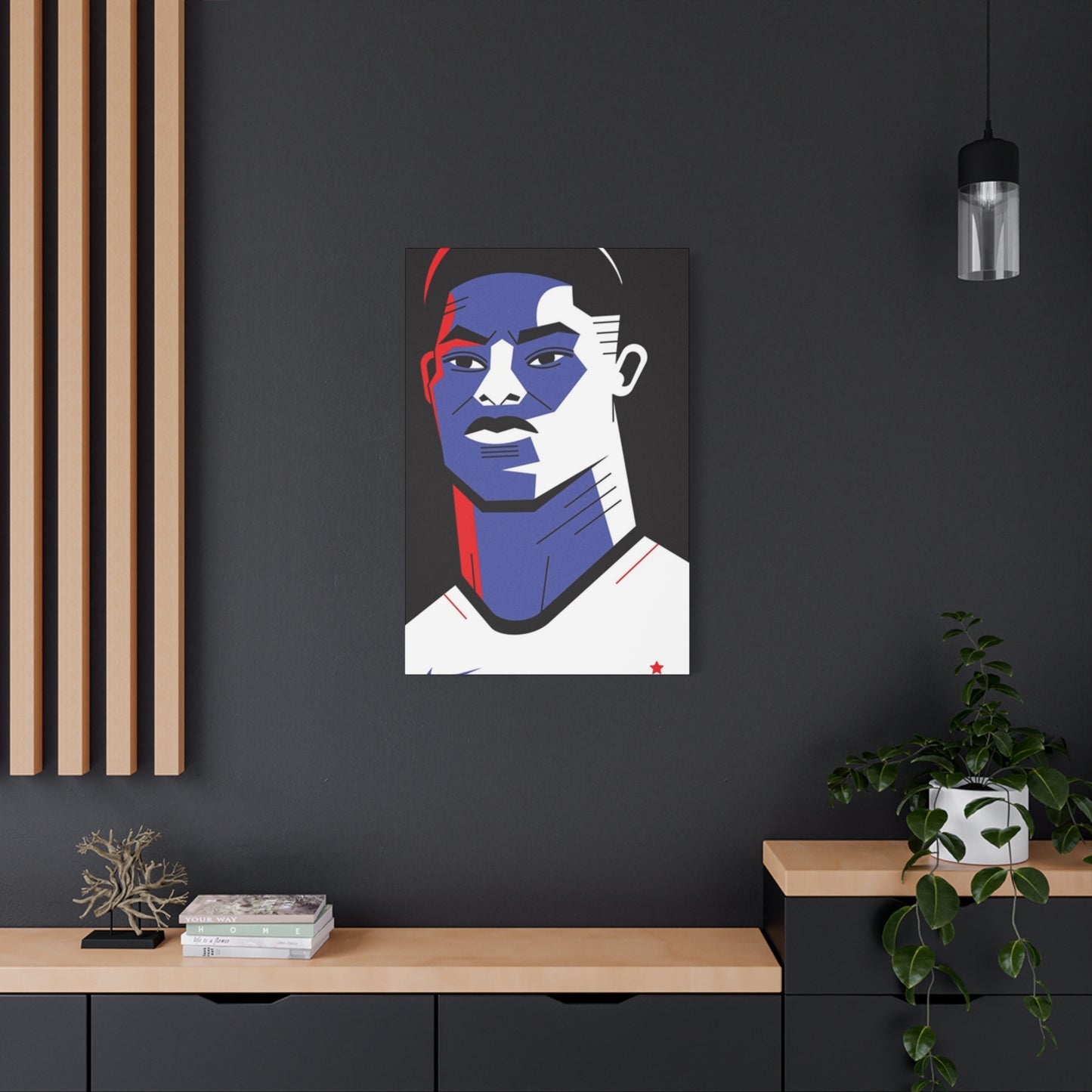 Nike Football Player Wall Art & Canvas Prints
