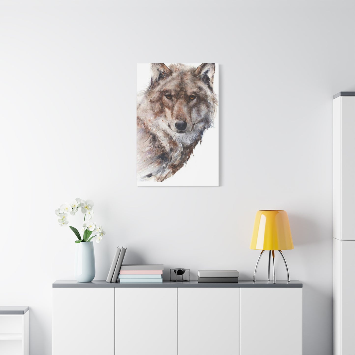 Wolf Painting Wall Art & Canvas Prints