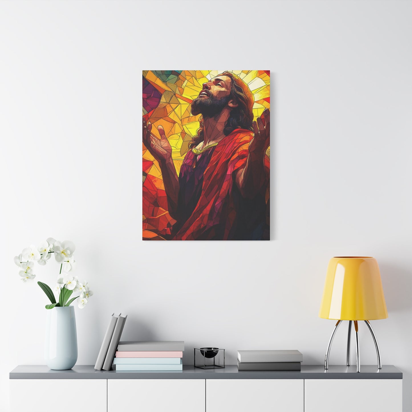 Abstract Jesus Spiritual Christianity Wall Art & Canvas Prints