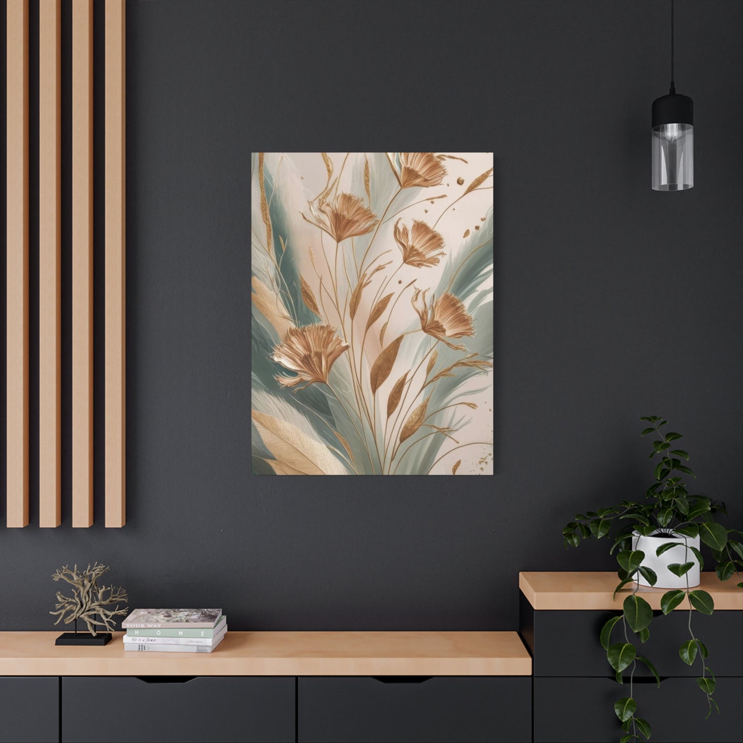 Plant Flower Leaves Earthy Wall Art & Canvas Prints