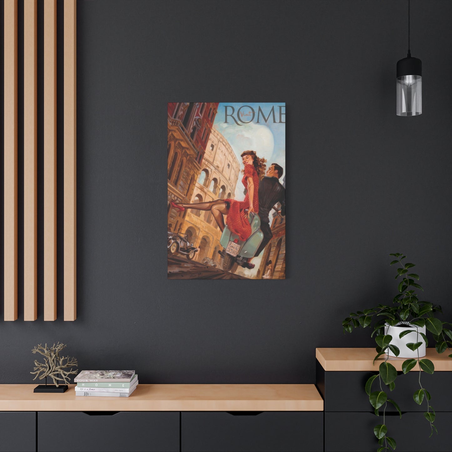 Visit Rome Travel Italy Wall Art & Canvas Prints