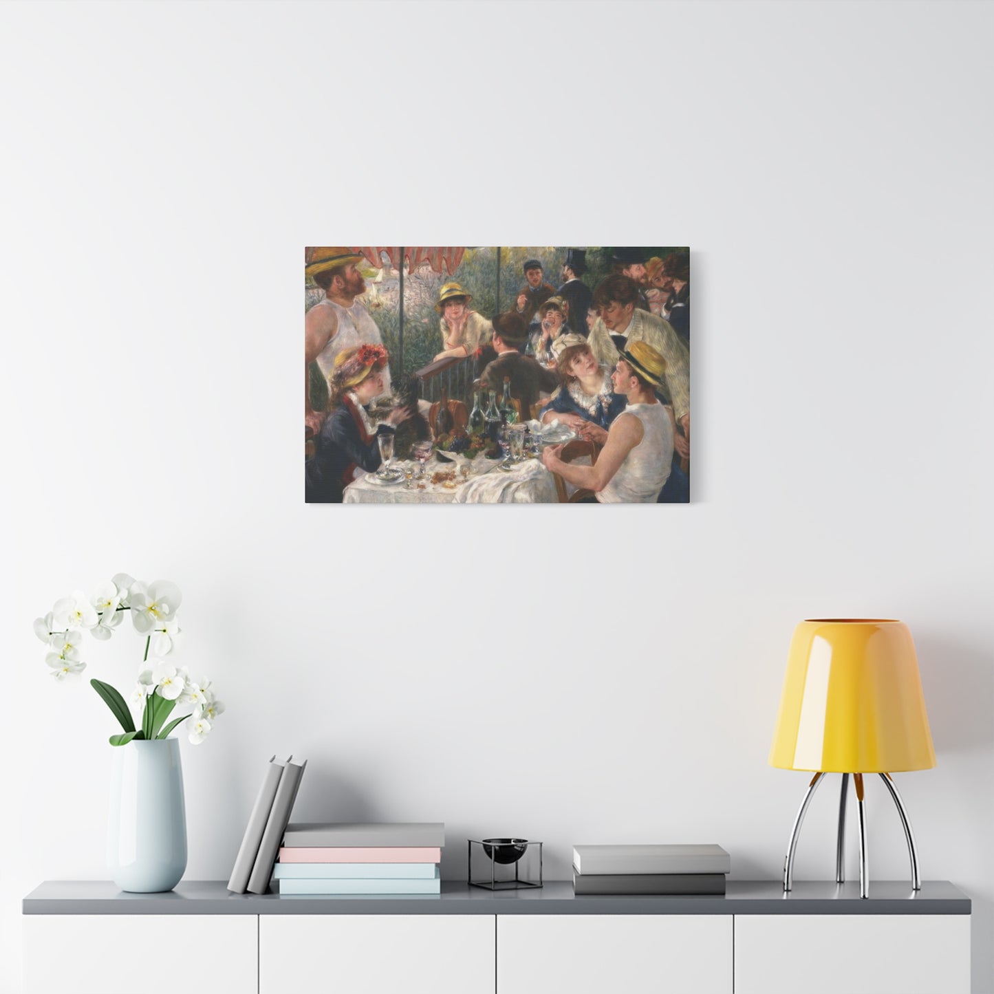Luncheon Of The Boating Party Impression Wall Art & Canvas Prints