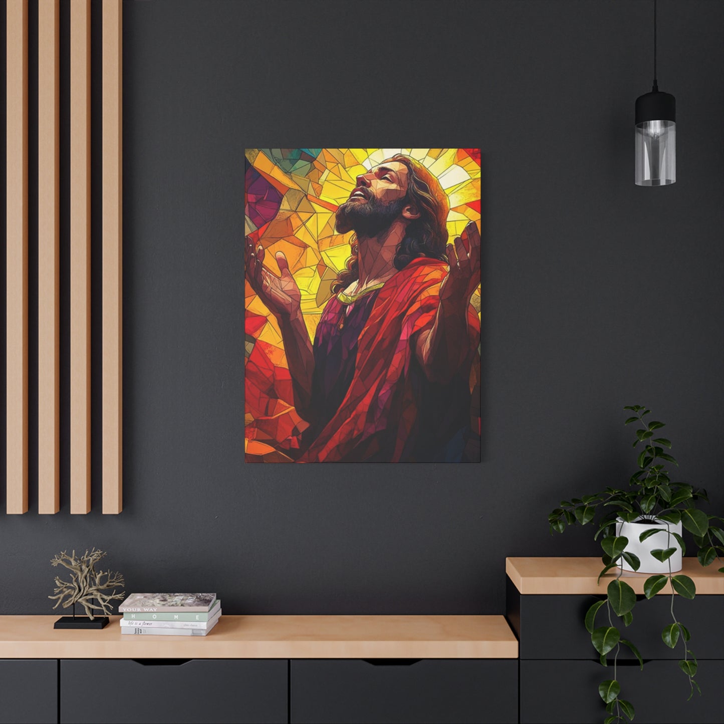Abstract Jesus Spiritual Christianity Wall Art & Canvas Prints