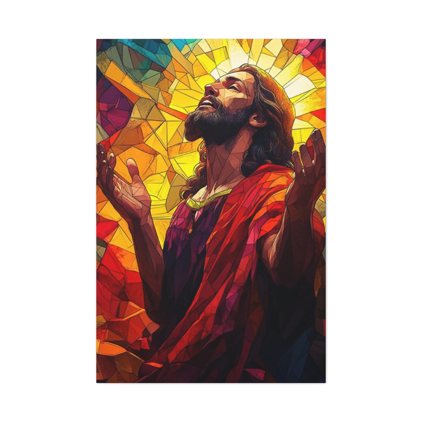 Abstract Jesus Spiritual Christianity Wall Art & Canvas Prints