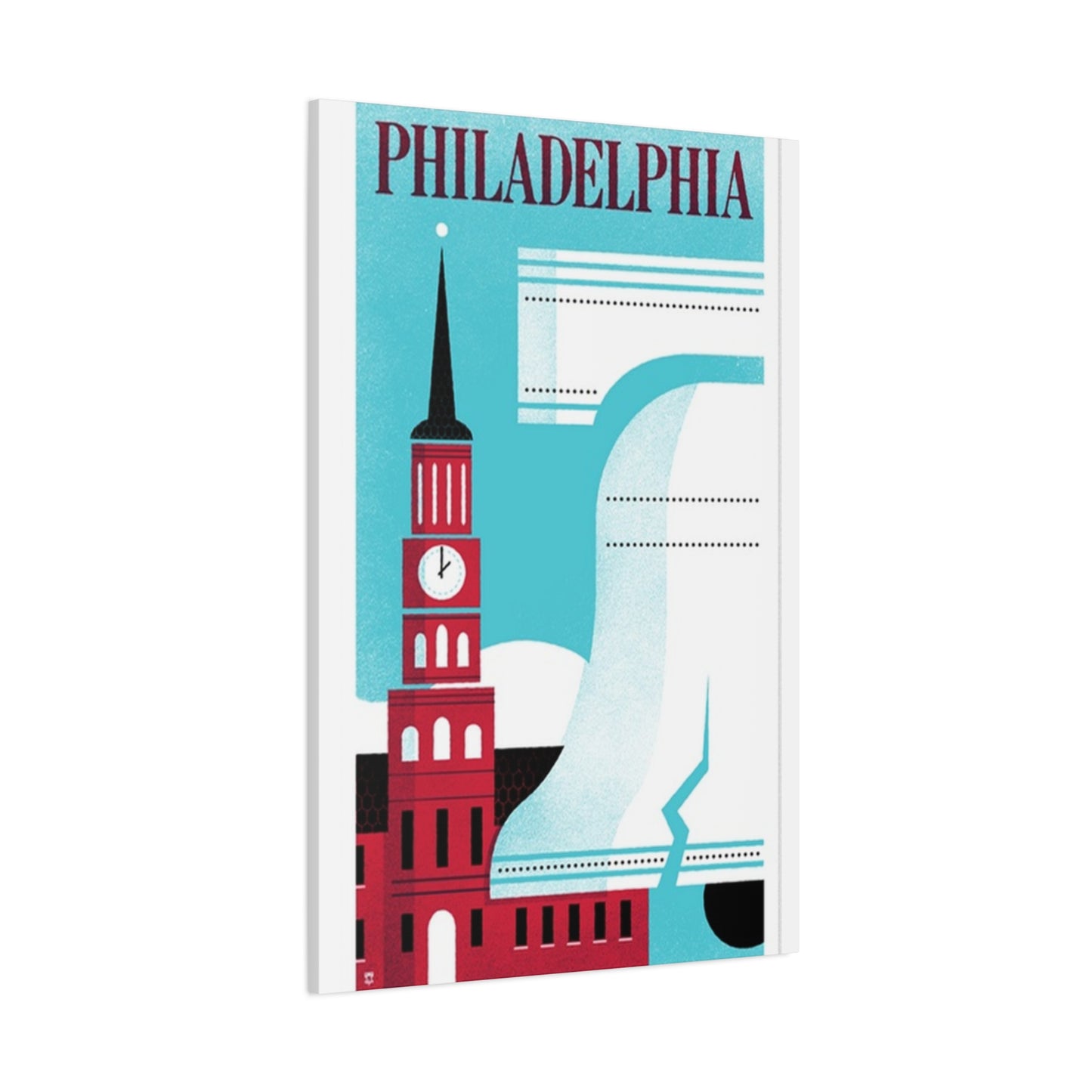 Breathless City Philadelphia Poster Wall Art & Canvas Prints