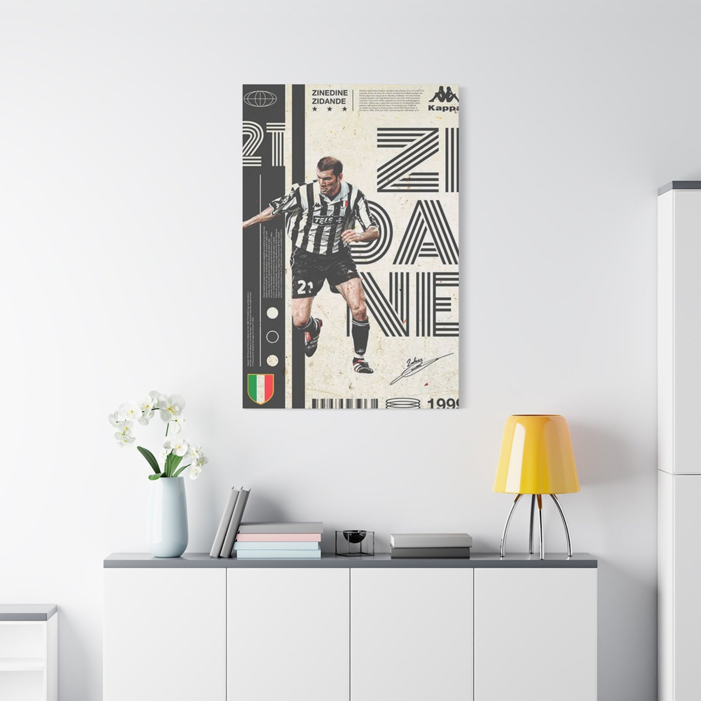 Zinedine Zidande Wall Art & Canvas Prints