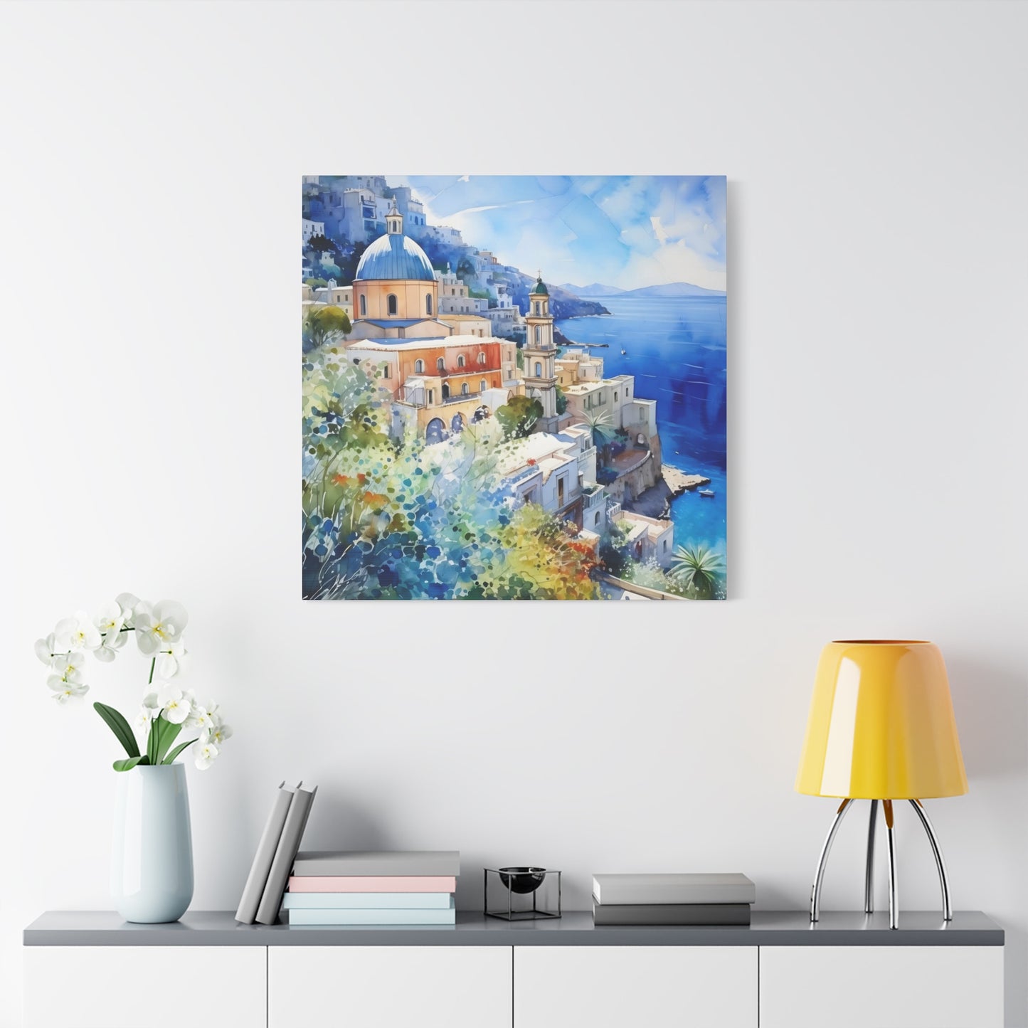 Italy Blue Wall Art & Canvas Prints