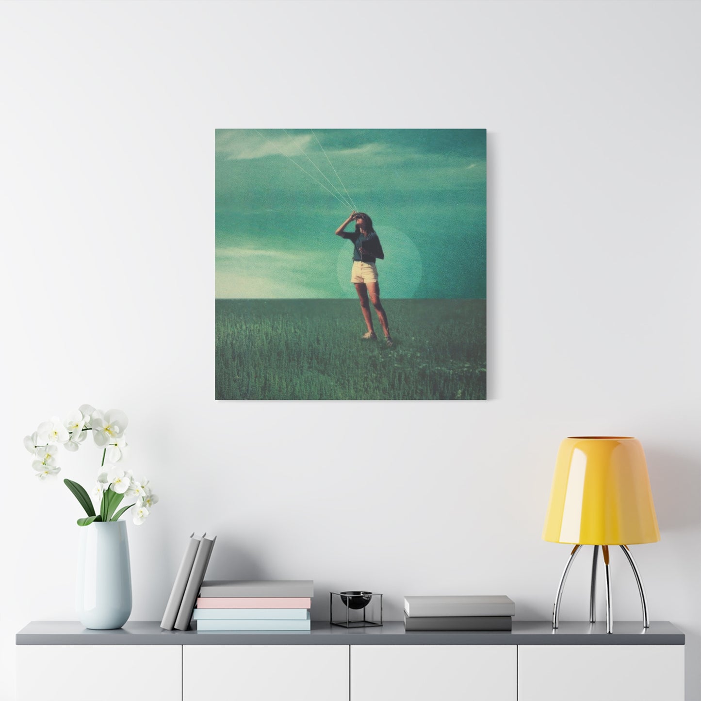 Frank Moth Green Grassland Wall Art & Canvas Prints